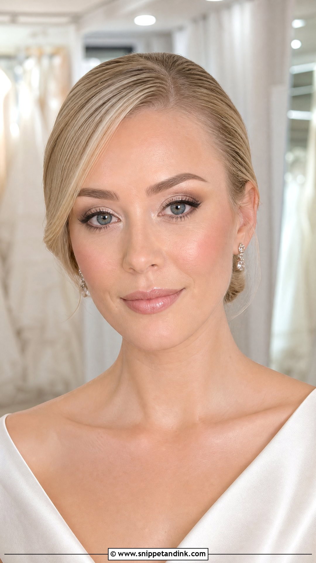 Champagne Bridal Makeup For Green Eyes - Snippet and Ink - 20 Bridal Make Up for Green Eyes