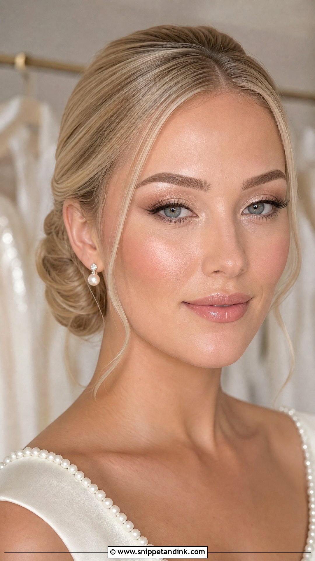 Champagne Bridal Makeup For Hazel Eyes - Snippet and Ink - 25 Bridal Makeup for Hazel Eyes