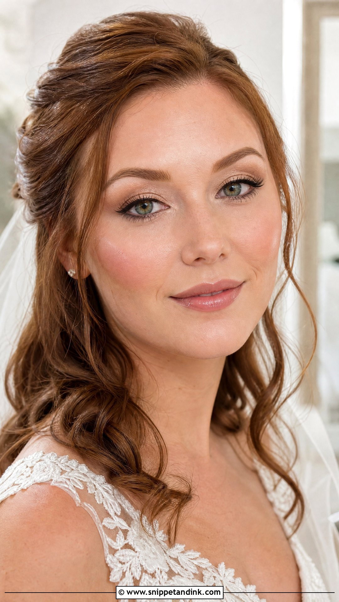 Champagne Bridal Makeup For Hazel Eyes - Snippet and Ink - 20 Soft Glam Bridal Makeup for Hazel Eyes