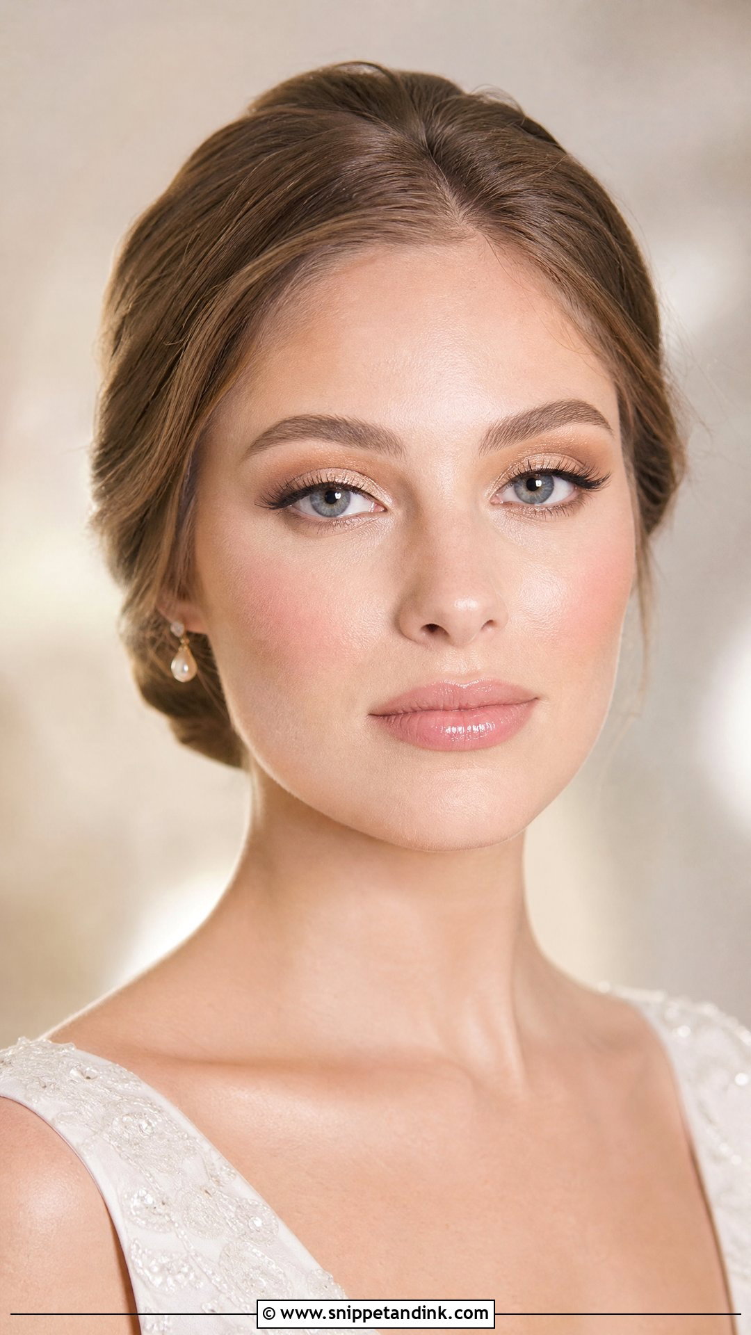 Champagne Bridal Makeup - Snippet and Ink - 20 Beautiful Bridal Makeup Ideas