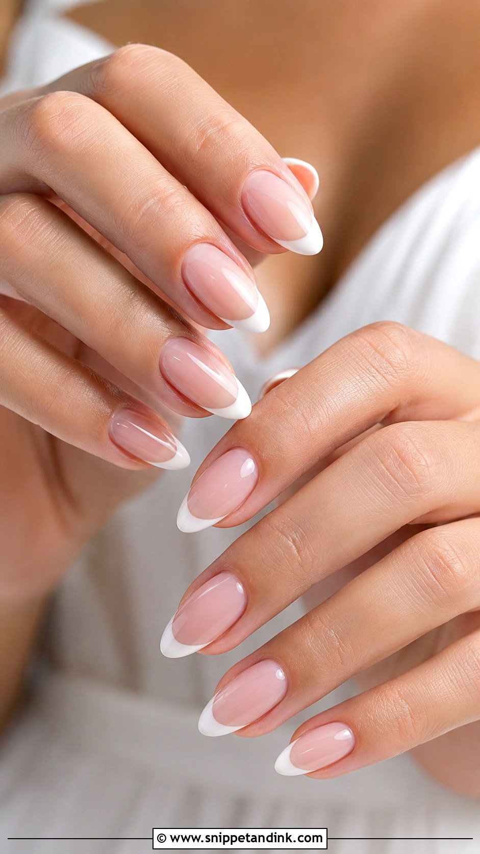 Champagne Bridal Nails - Snippet and Ink - 30 Bridal Nail Ideas