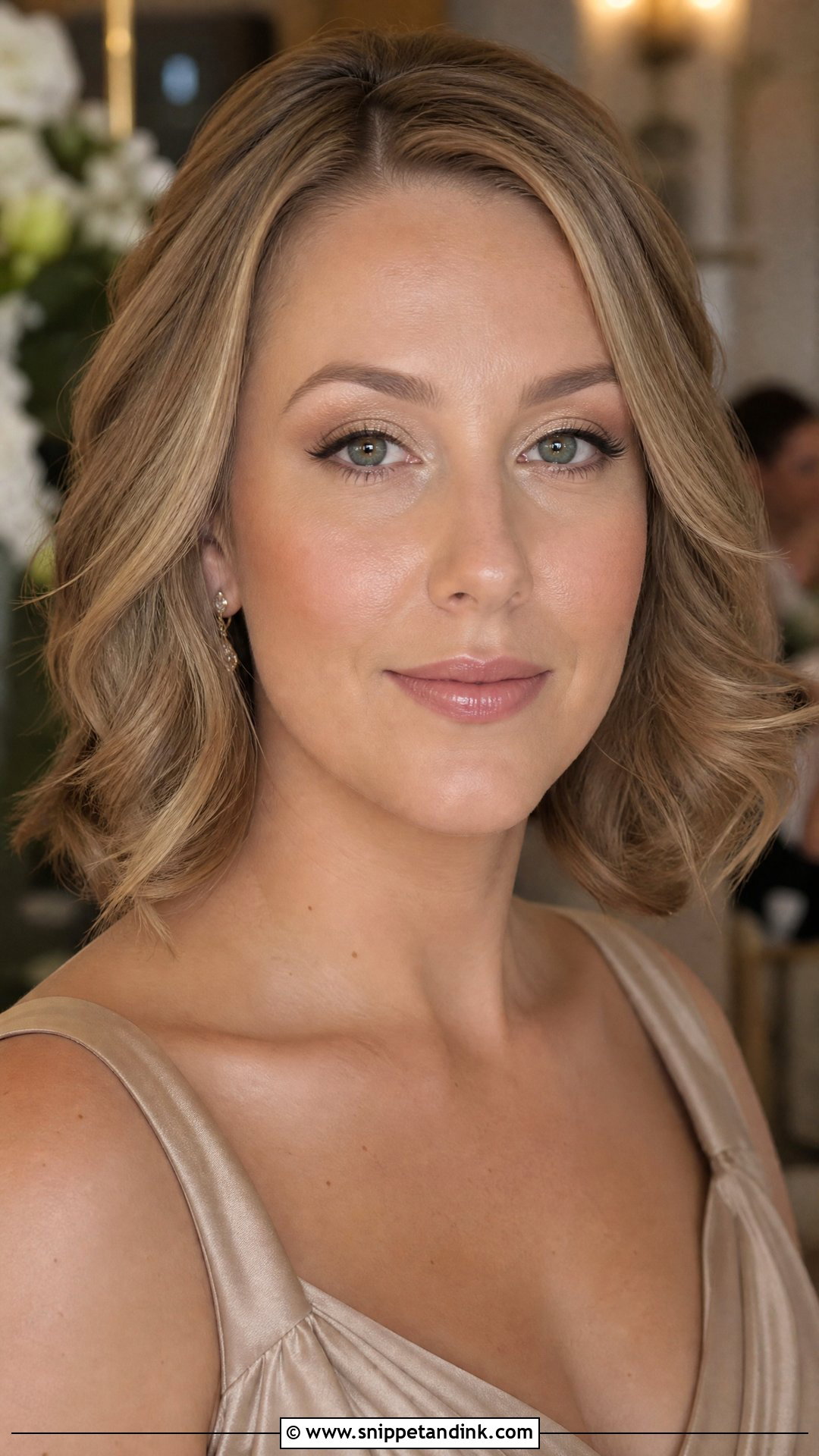 Champagne Bridesmaid Makeup - Snippet and Ink - 20 Makeup for Wedding Bridesmaid Ideas