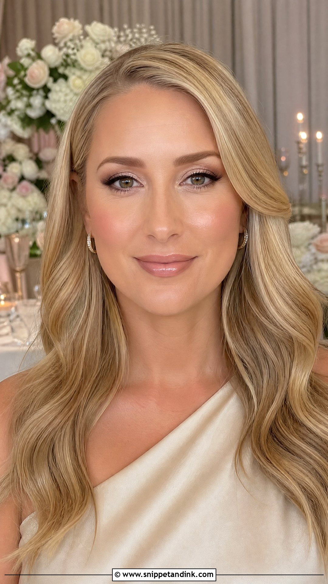 Champagne Bridesmaid Makeup - Snippet and Ink - 20 Simple Wedding Makeup Bridesmaid Ideas