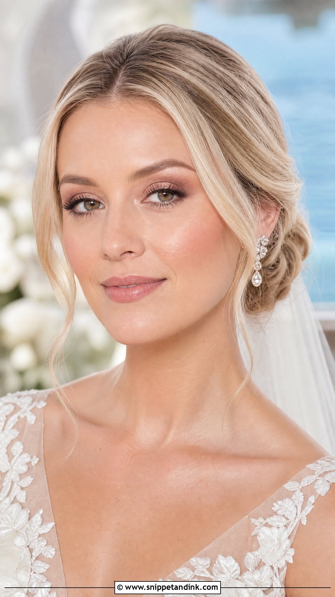 Champagne Bronze Wedding Makeup For Brown Eyes - Snippet and Ink - 20 Bronze Wedding Makeup for Brown Eyes
