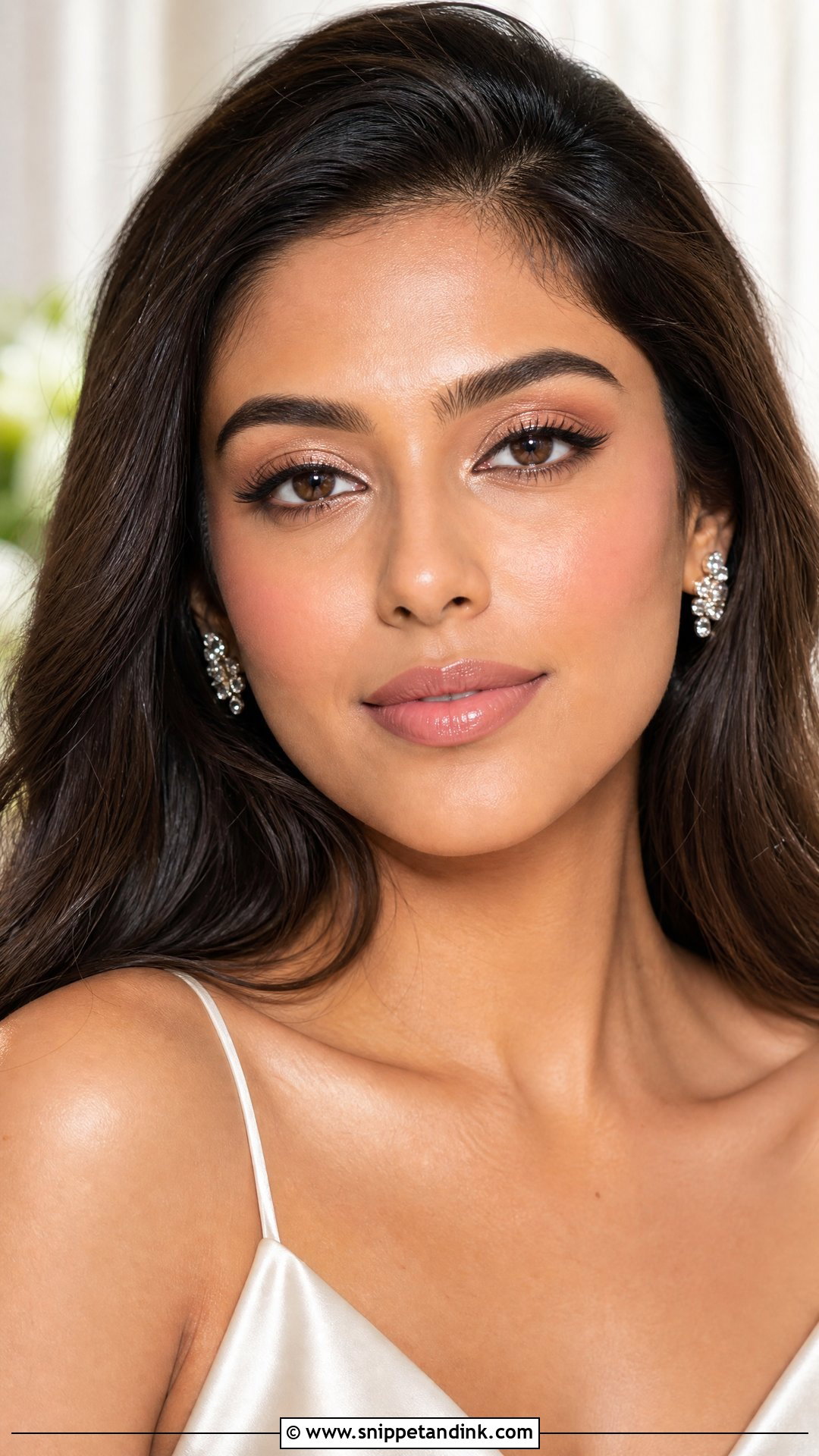 Champagne Engagement Makeup - Snippet and Ink - 30 Engagement Makeup Ideas