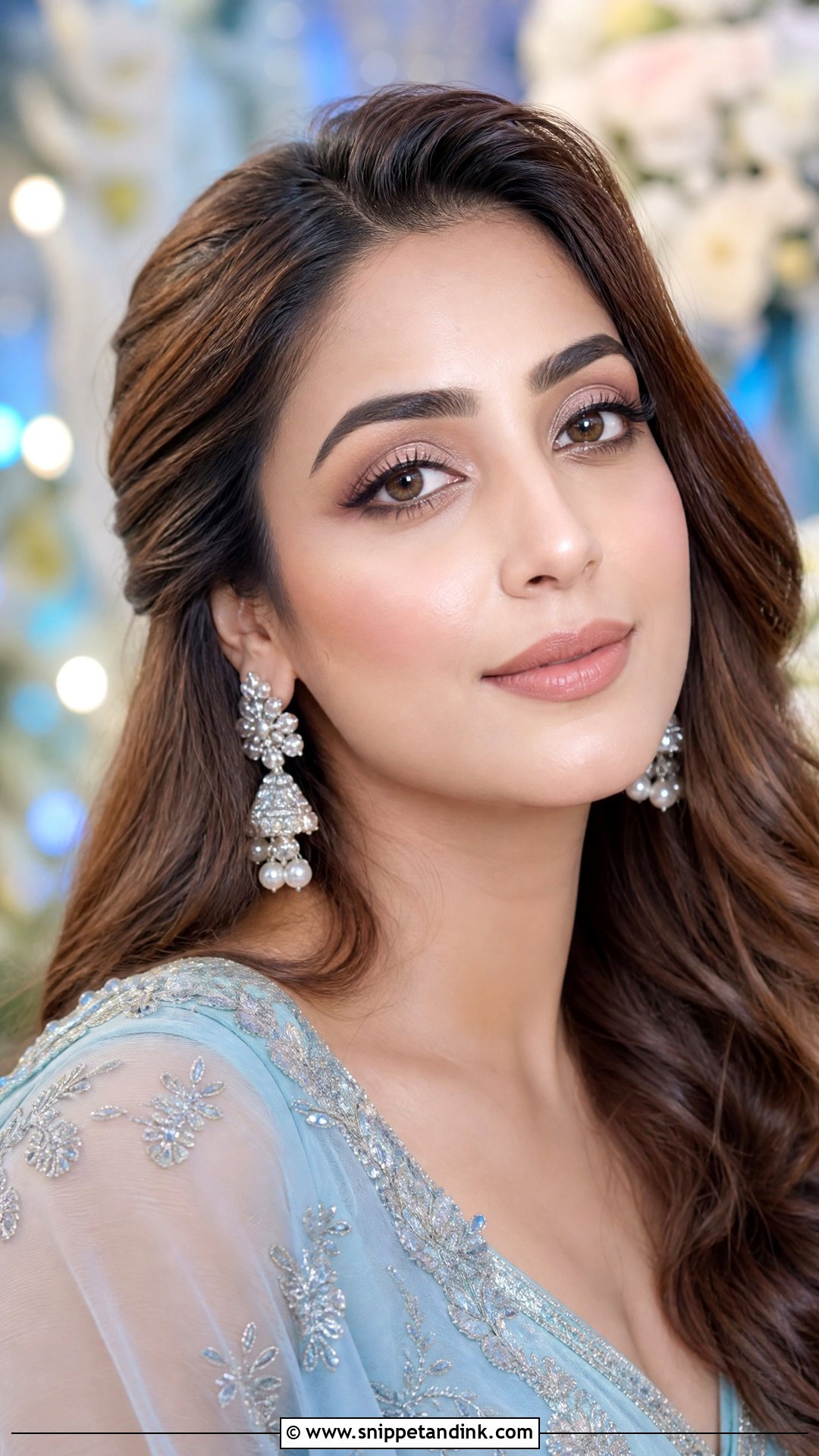 Champagne Eye Makeup For Indian Wedding - Snippet and Ink - 20 Eye Makeup for Indian Wedding Ideas