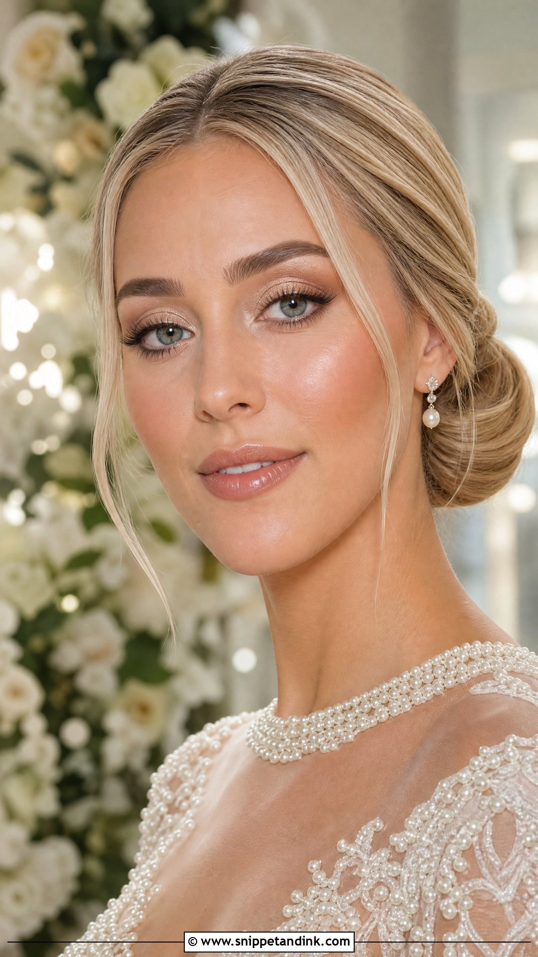 Champagne Eye Wedding Makeup - Snippet and Ink - 30 Wedding Day Makeup Ideas