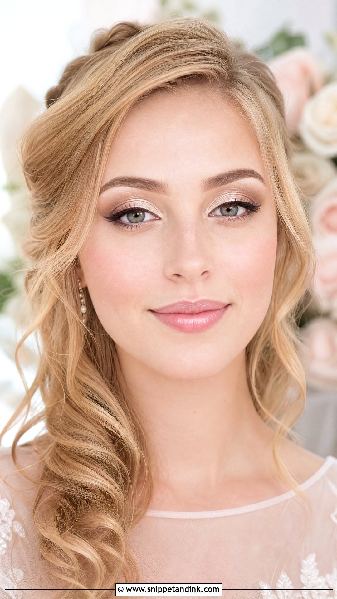 Champagne Eye Wedding Makeup For Pale Skin - Snippet and Ink - 20 Wedding Makeup for Pale Skin Ideas