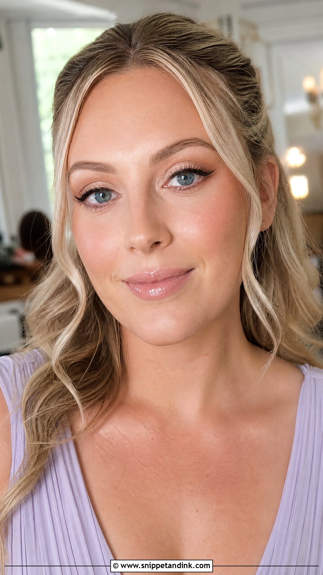 Champagne Eye Wedding Party Makeup - Snippet and Ink - 25 Makeup for Wedding Party Ideas