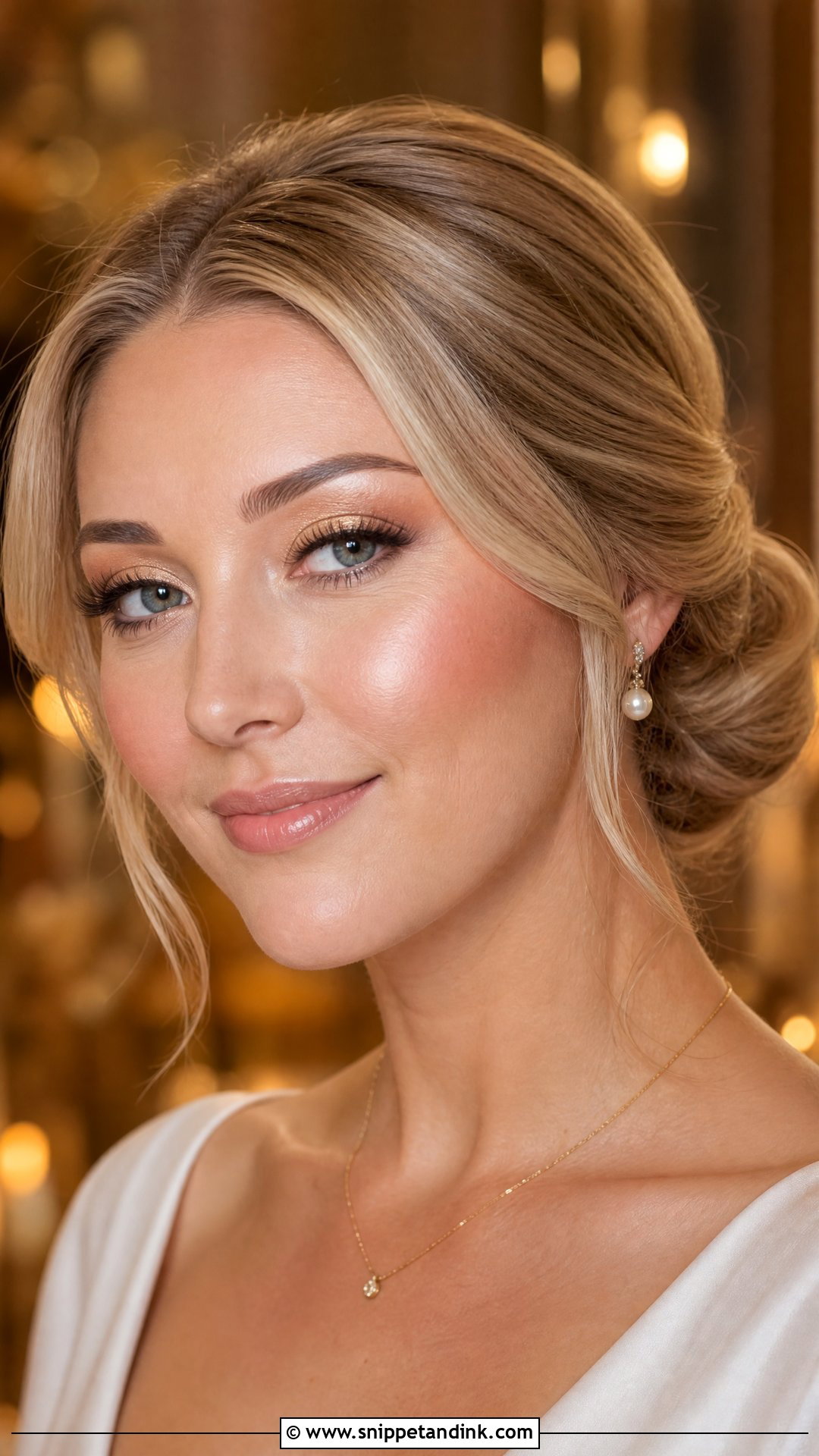 Champagne Fall Wedding Makeup - Snippet and Ink - 20 Natural Fall Wedding Makeup Ideas