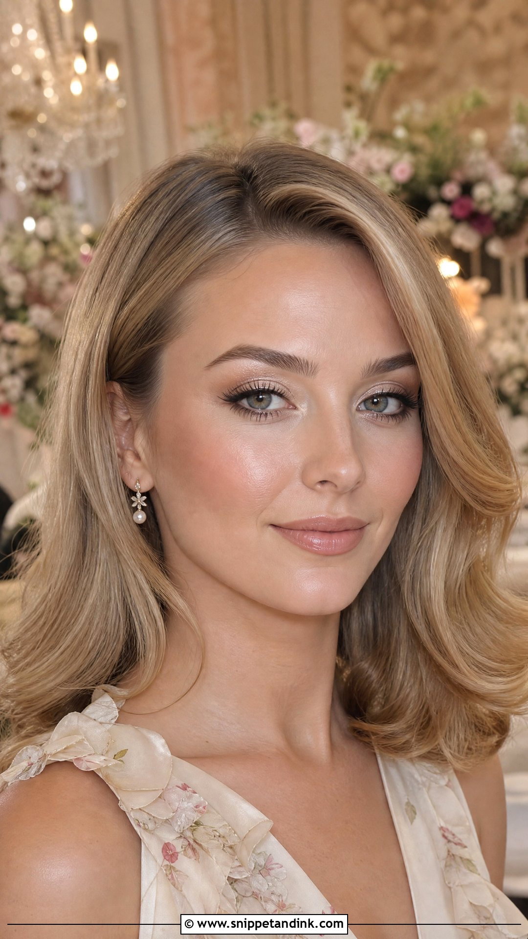Champagne Glow Wedding Makeup - Snippet and Ink - 25 Spring Wedding Makeup Ideas