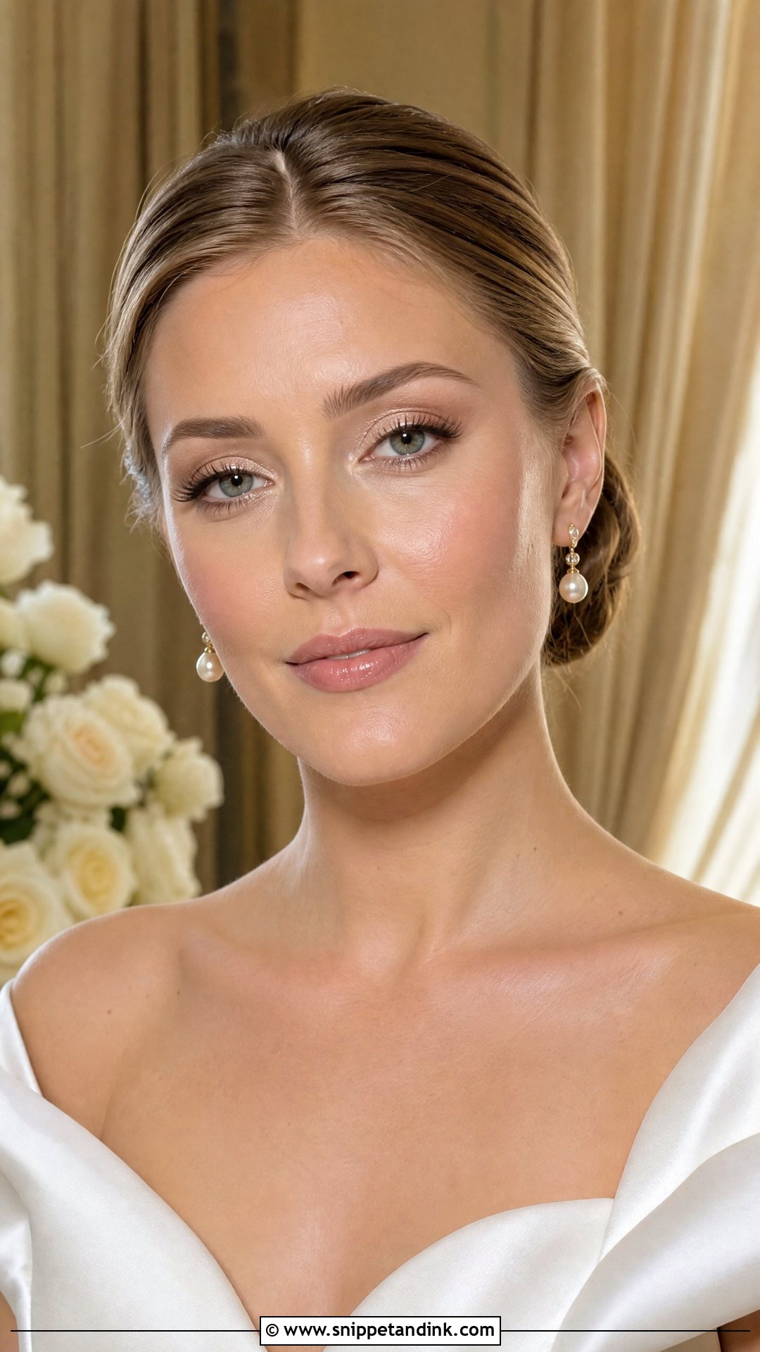 Champagne Gold Wedding Makeup - Snippet and Ink - 20 Gold Wedding Makeup Ideas