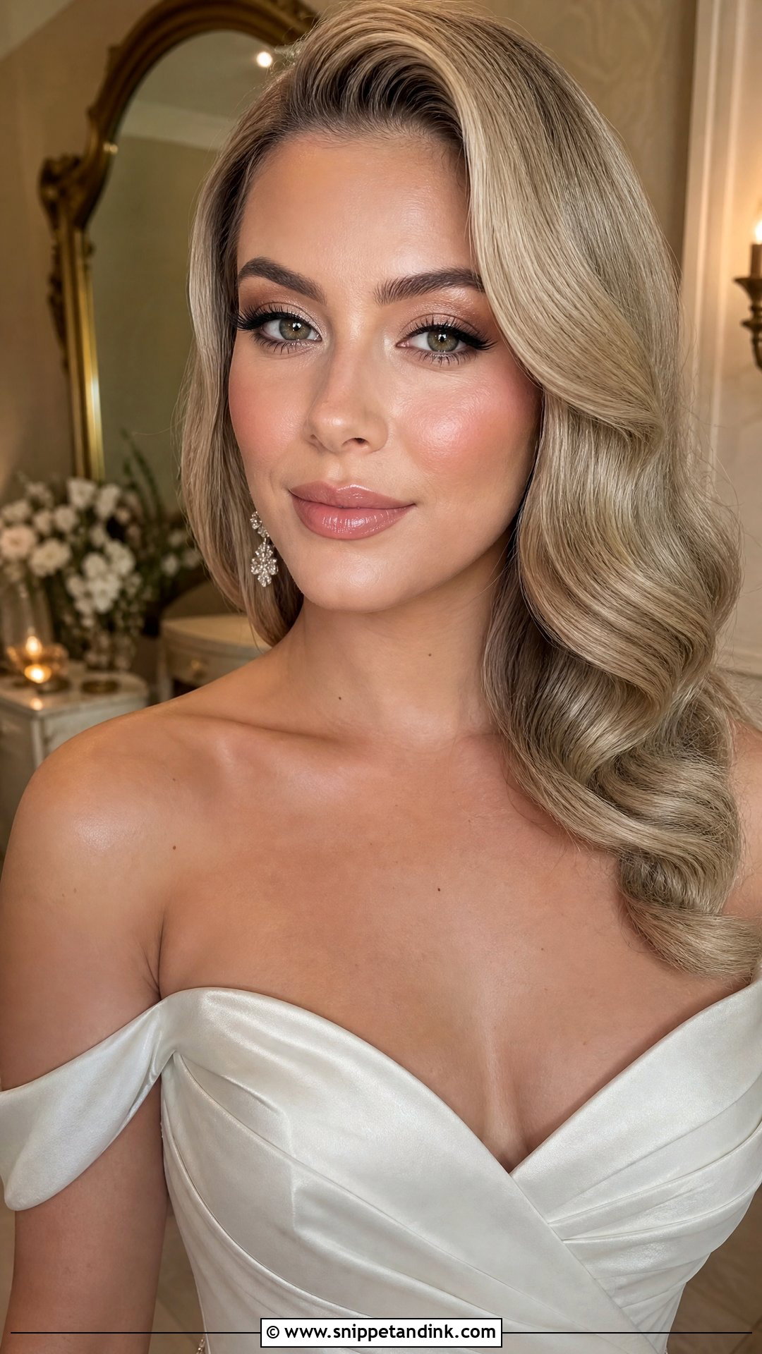 Champagne Light Bridal Makeup - Snippet and Ink - 25 Light Bridal Makeup Ideas