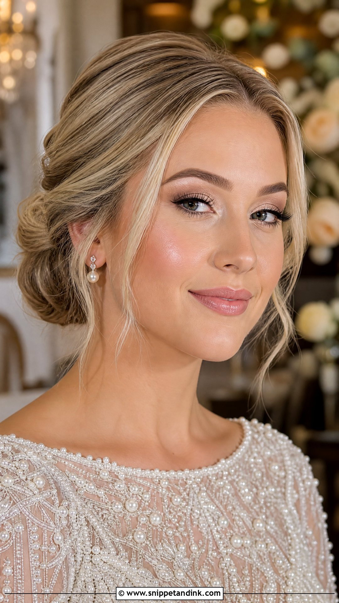 Champagne Nude Wedding Makeup - Snippet and Ink - 20 Nude Make Up Looks for Wedding