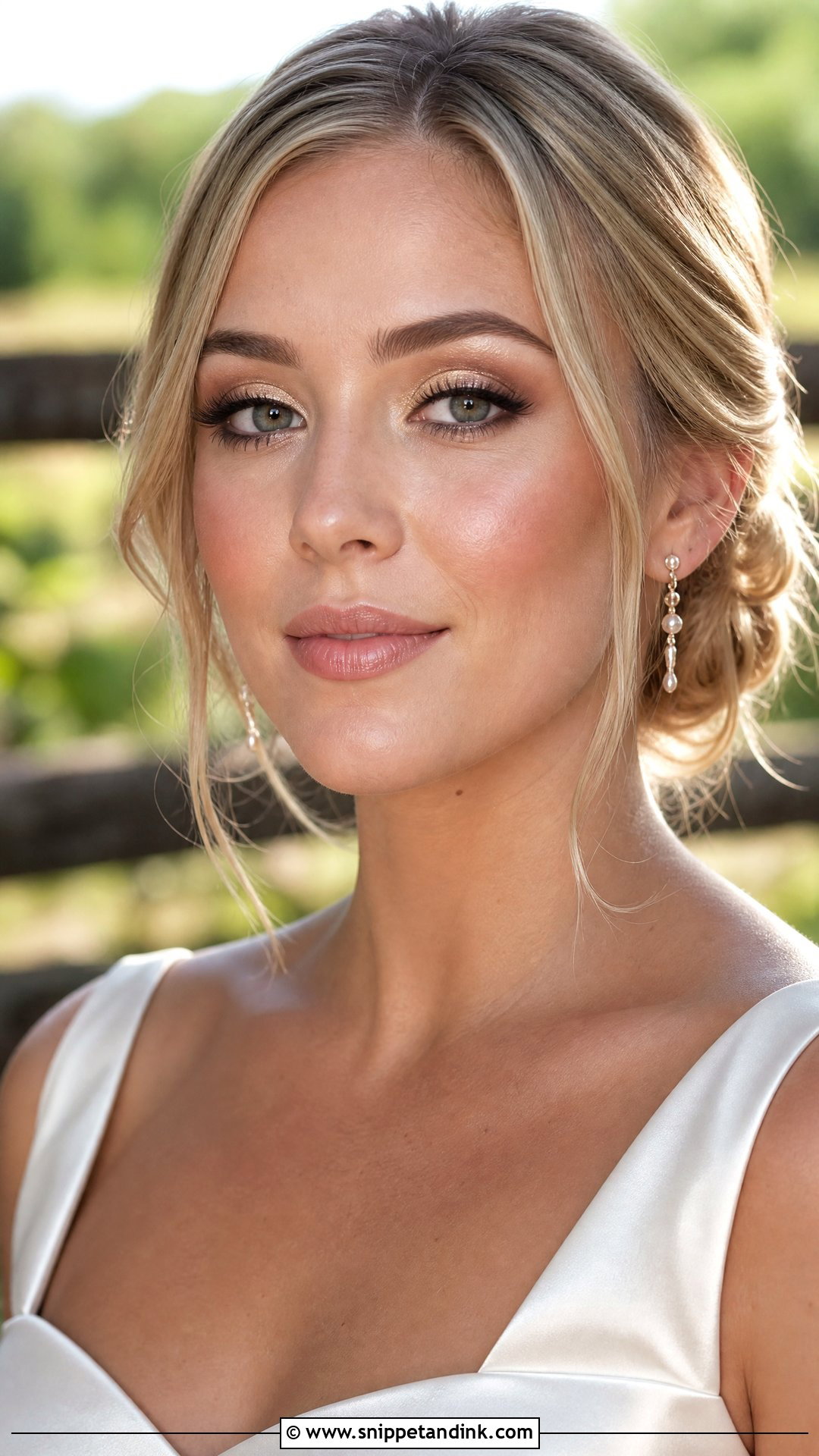 Champagne Rustic Wedding Makeup - Snippet and Ink - 20 Rustic Wedding Makeup Ideas