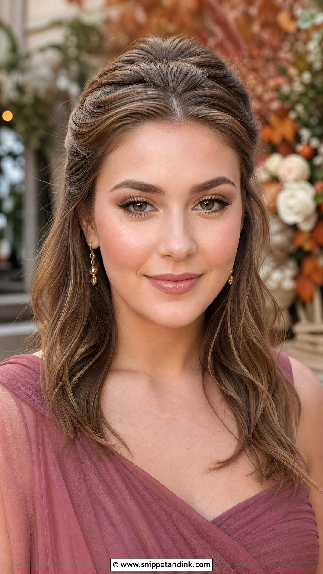 Champagne Shimmer Fall Bridesmaid Makeup - Snippet and Ink - 20 Fall Wedding Makeup for Bridesmaids