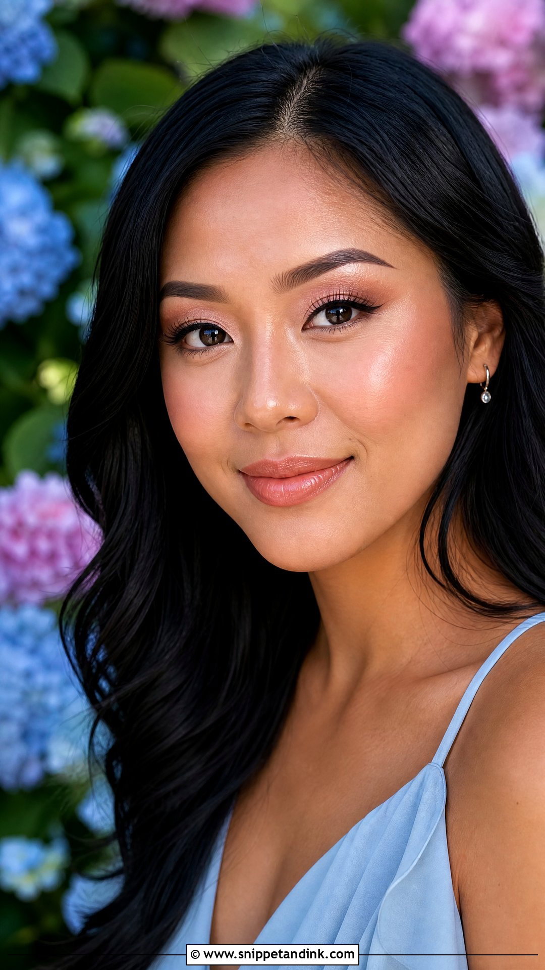 Champagne Shimmer Spring Wedding Makeup - Snippet and Ink - 20 Spring Wedding Makeup Looks