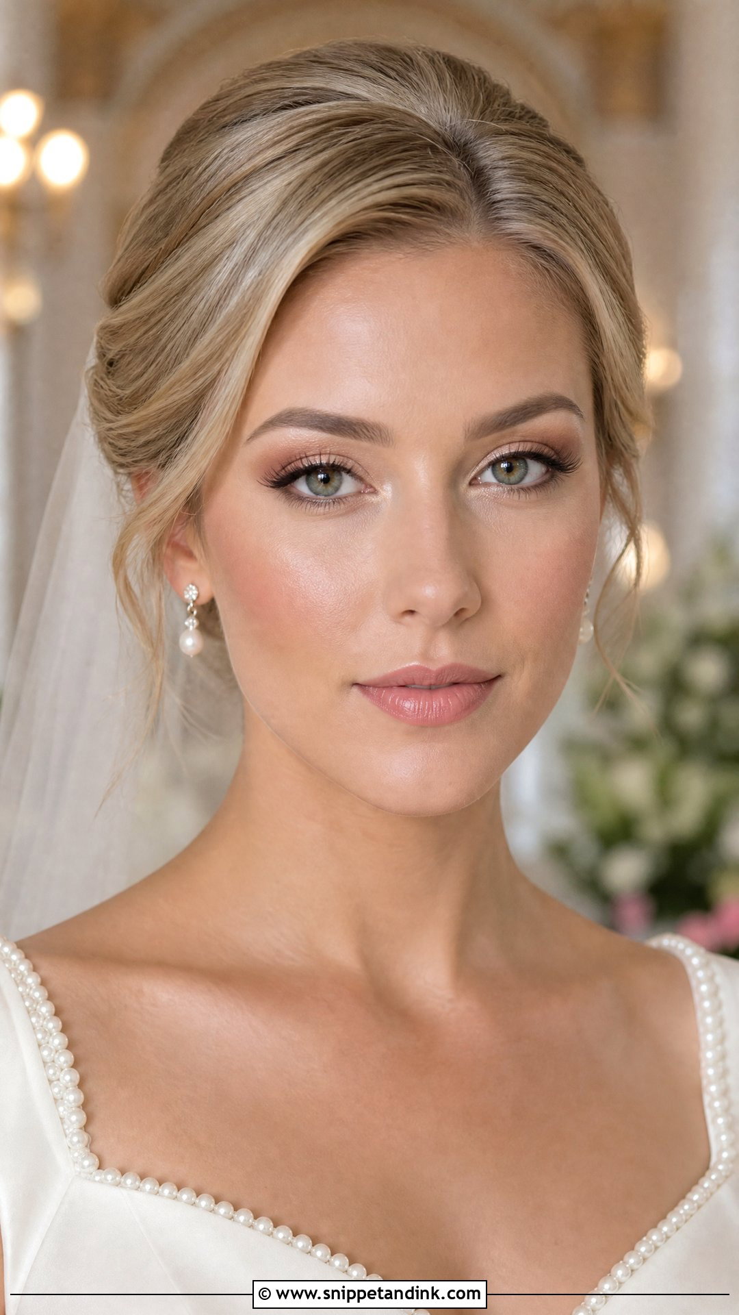 Champagne Summer Bridal Makeup - Snippet and Ink - 20 Summer Bridal Makeup Ideas