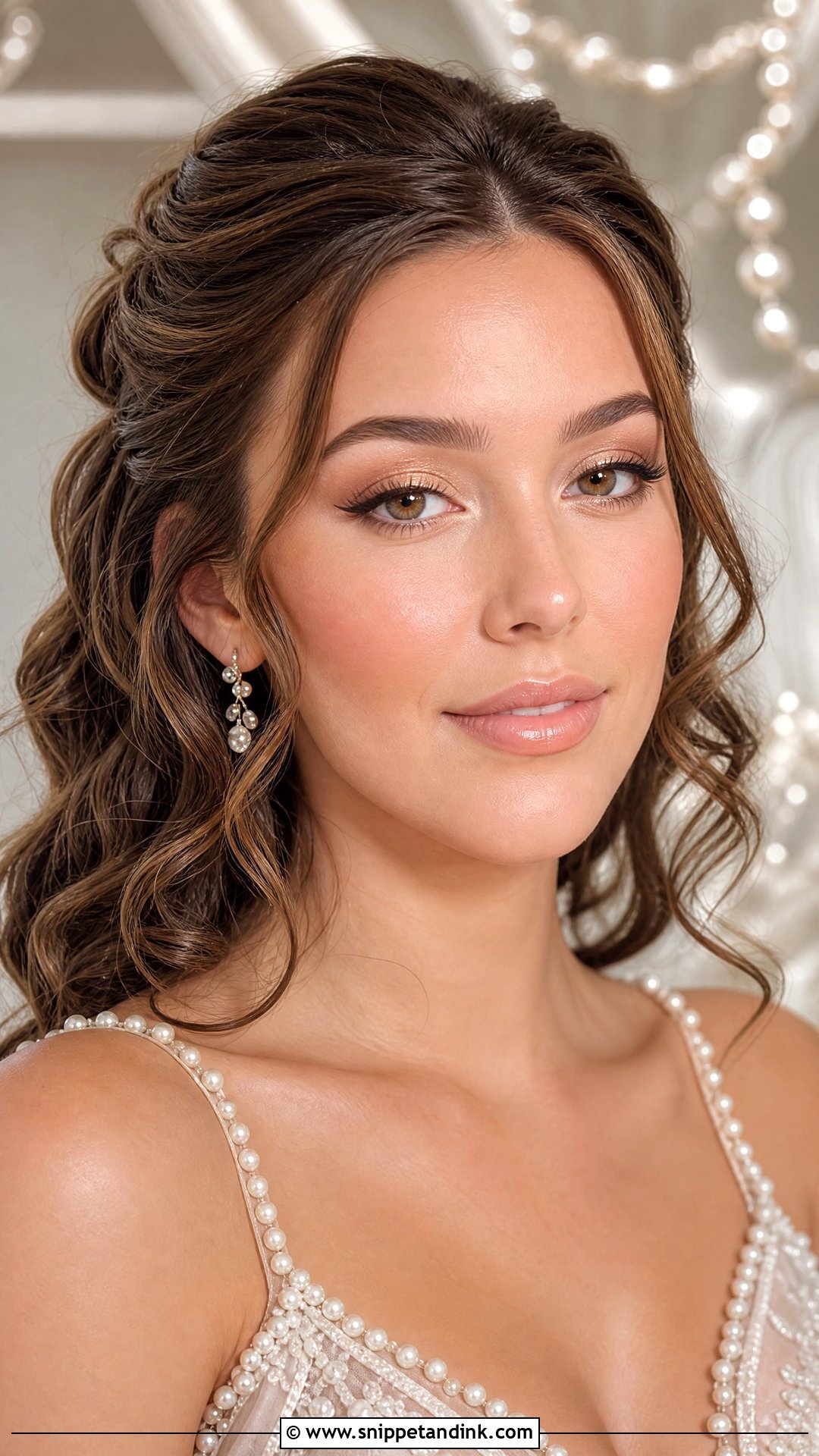 Champagne Wedding Eye Makeup - Snippet and Ink - 20 Wedding Makeup Eyes
