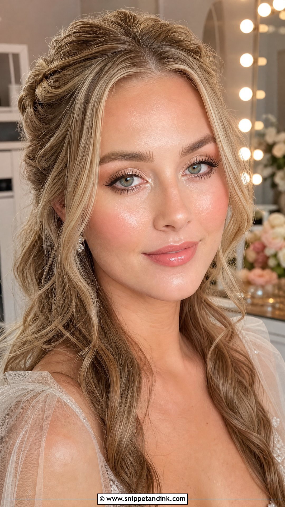 Champagne Wedding Makeup - Snippet and Ink - 25 Glamorous Wedding Makeup Ideas
