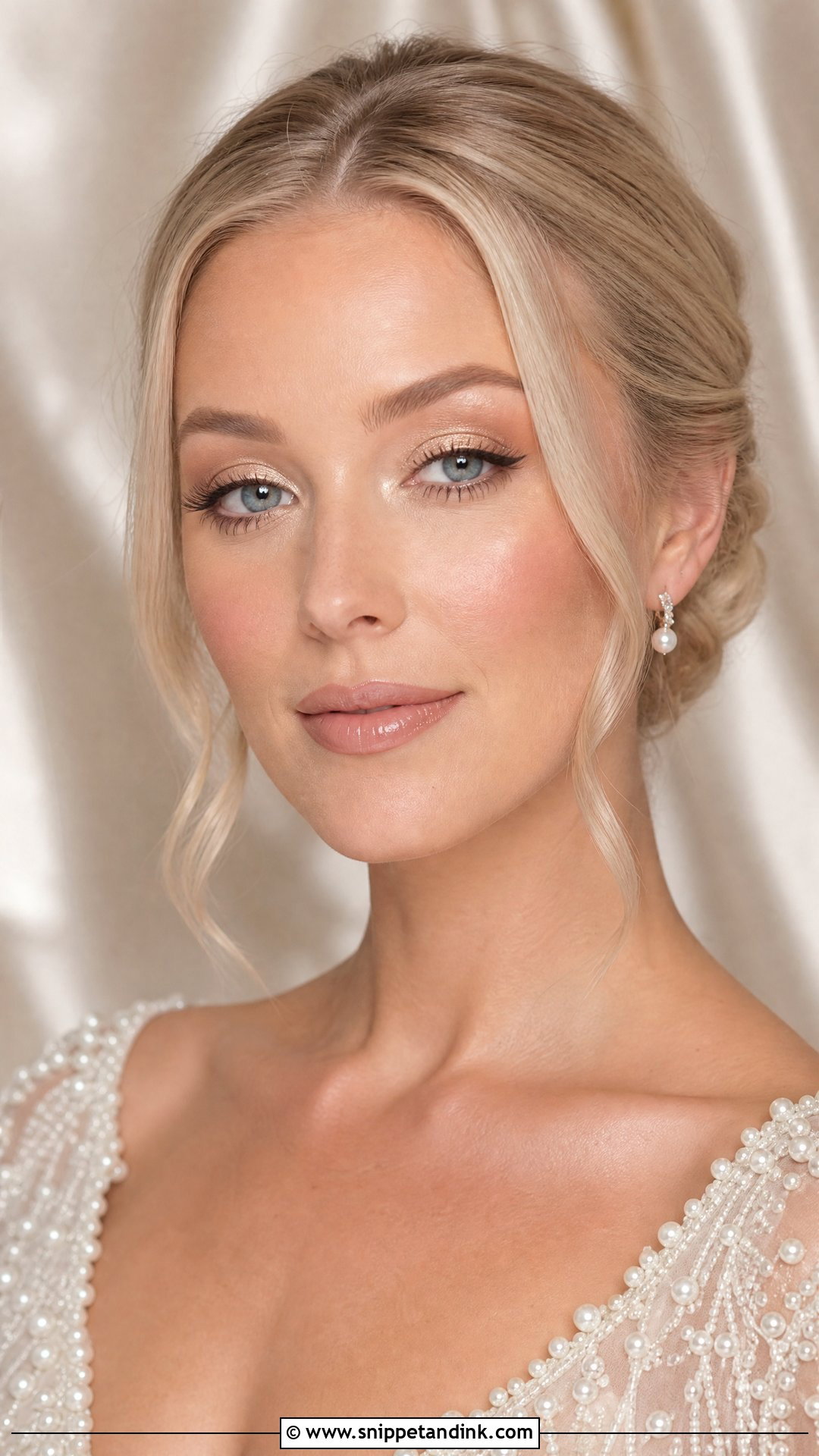 Champagne Wedding Makeup - Snippet and Ink - 25 Light Wedding Makeup Ideas
