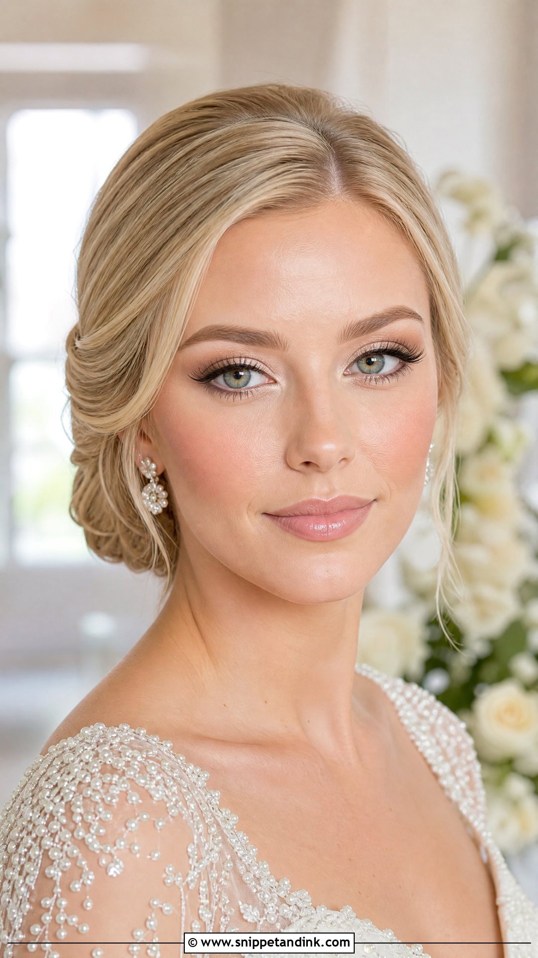 Champagne Wedding Makeup - Snippet and Ink - 25 Soft Makeup Look for Wedding Ideas