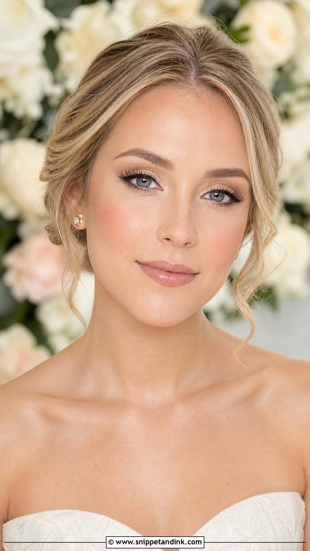 Champagne Wedding Makeup - Snippet and Ink - 30 Makeup for Wedding Ideas