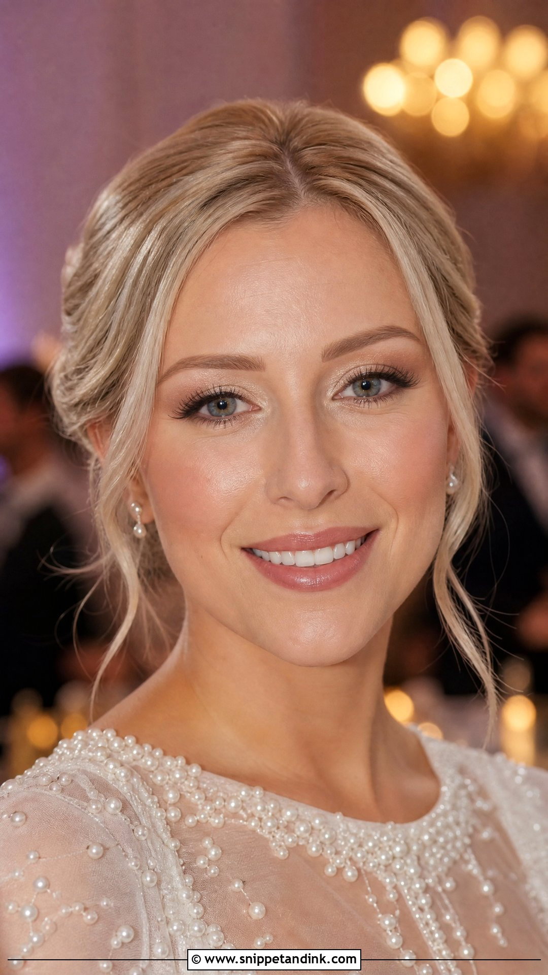 Champagne Wedding Makeup - Snippet and Ink - 20 Easy Wedding Makeup Ideas