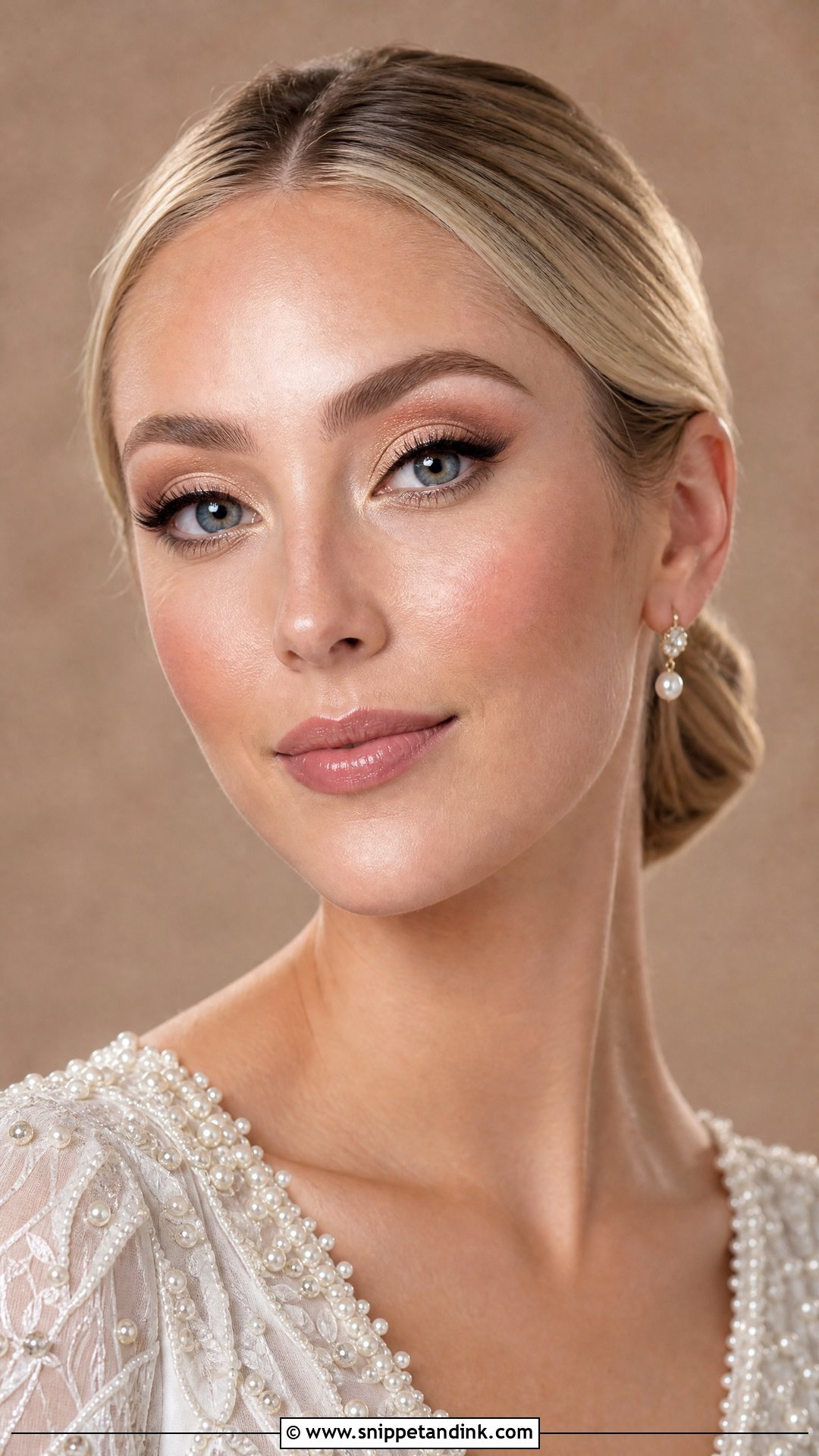 Champagne Wedding Makeup - Snippet and Ink - 30 Wedding Makeup Looks