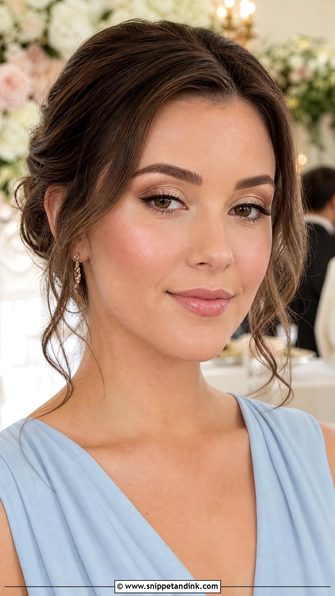 Champagne Wedding Makeup - Snippet and Ink - 20 Subtle Makeup Looks for Wedding