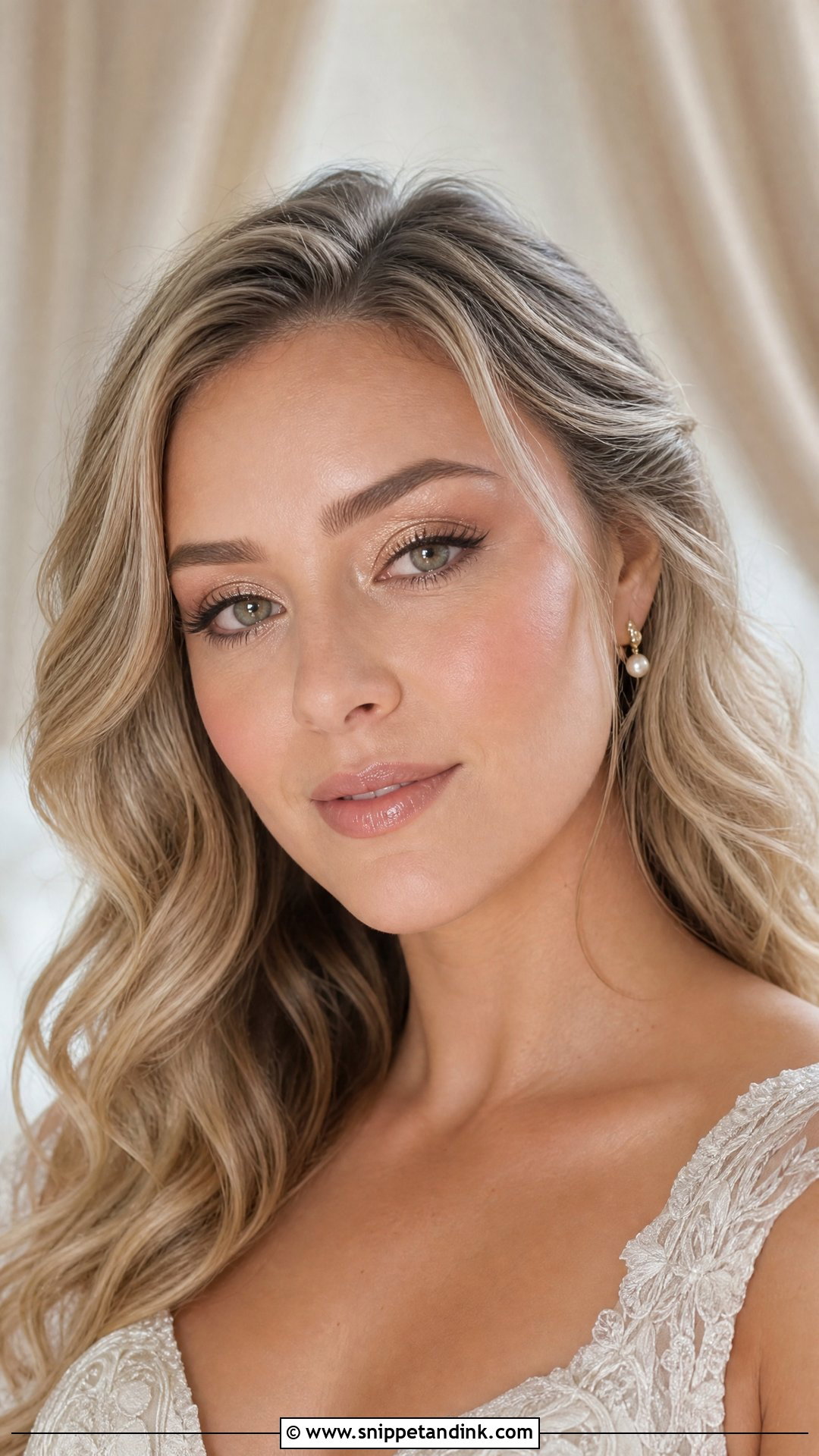Champagne Wedding Makeup - Snippet and Ink - 20 Wedding Makeup Styles