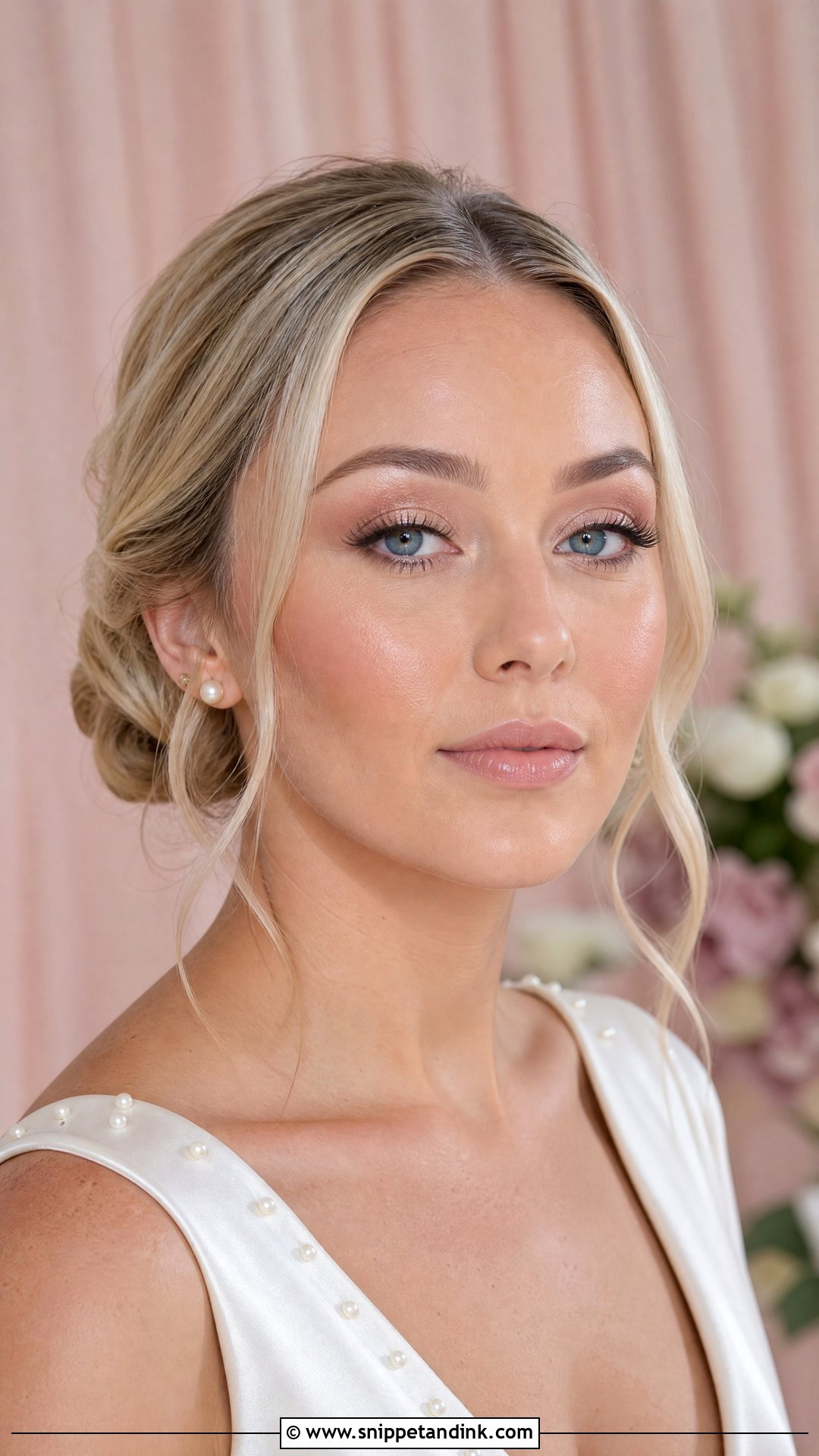 Champagne Wedding Makeup For Blue Eyes - Snippet and Ink - 20 Natural Wedding Make Up for Blue Eyes