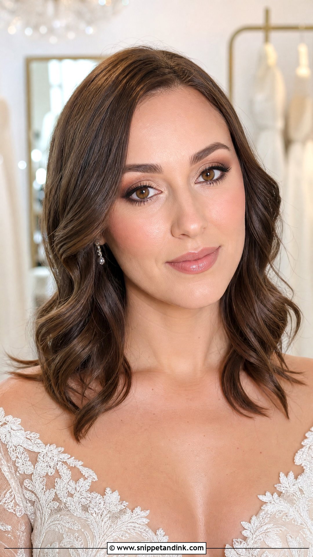 Champagne Wedding Makeup For Brown Eyes - Snippet and Ink - 25 Natural Wedding Make Up for Brown Eyes