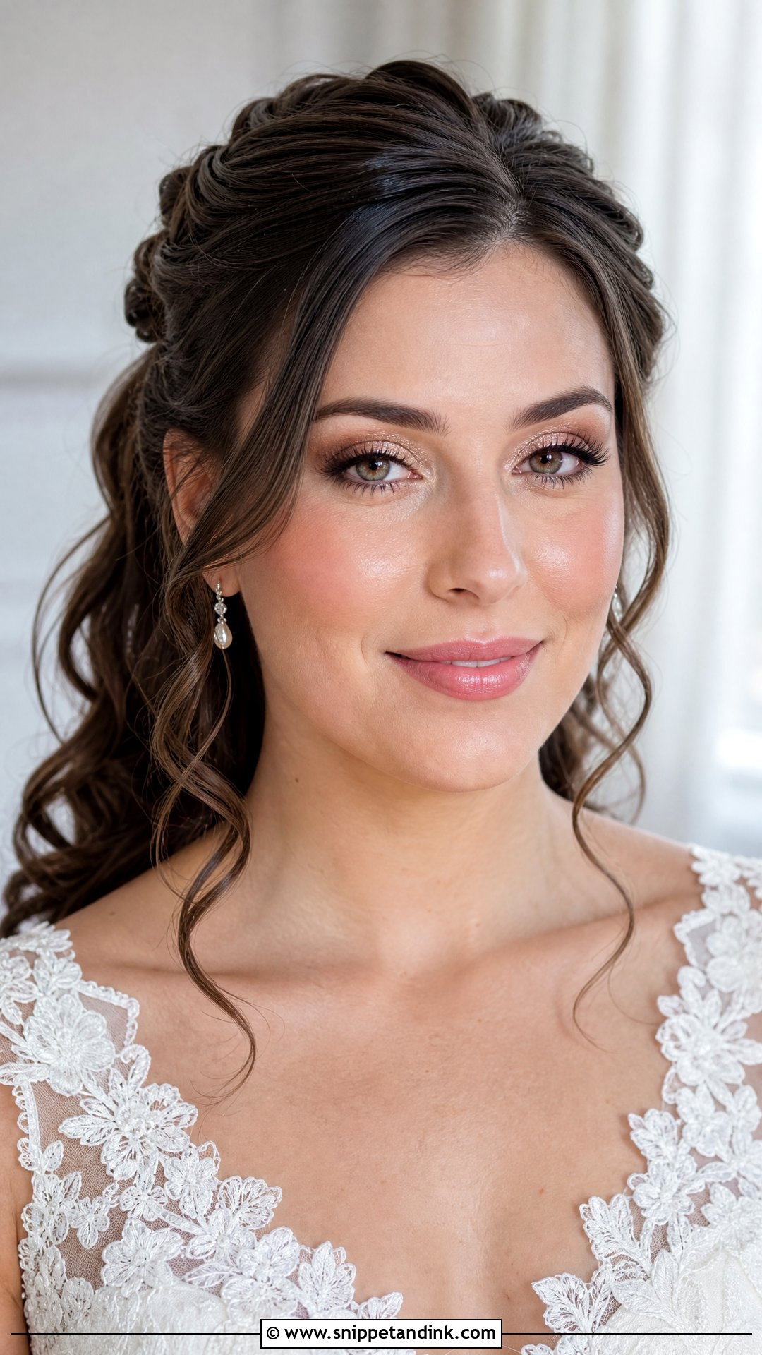 Champagne Wedding Makeup For Brown Eyes - Snippet and Ink - 25 Wedding Makeup for Brown Eyes Brunette