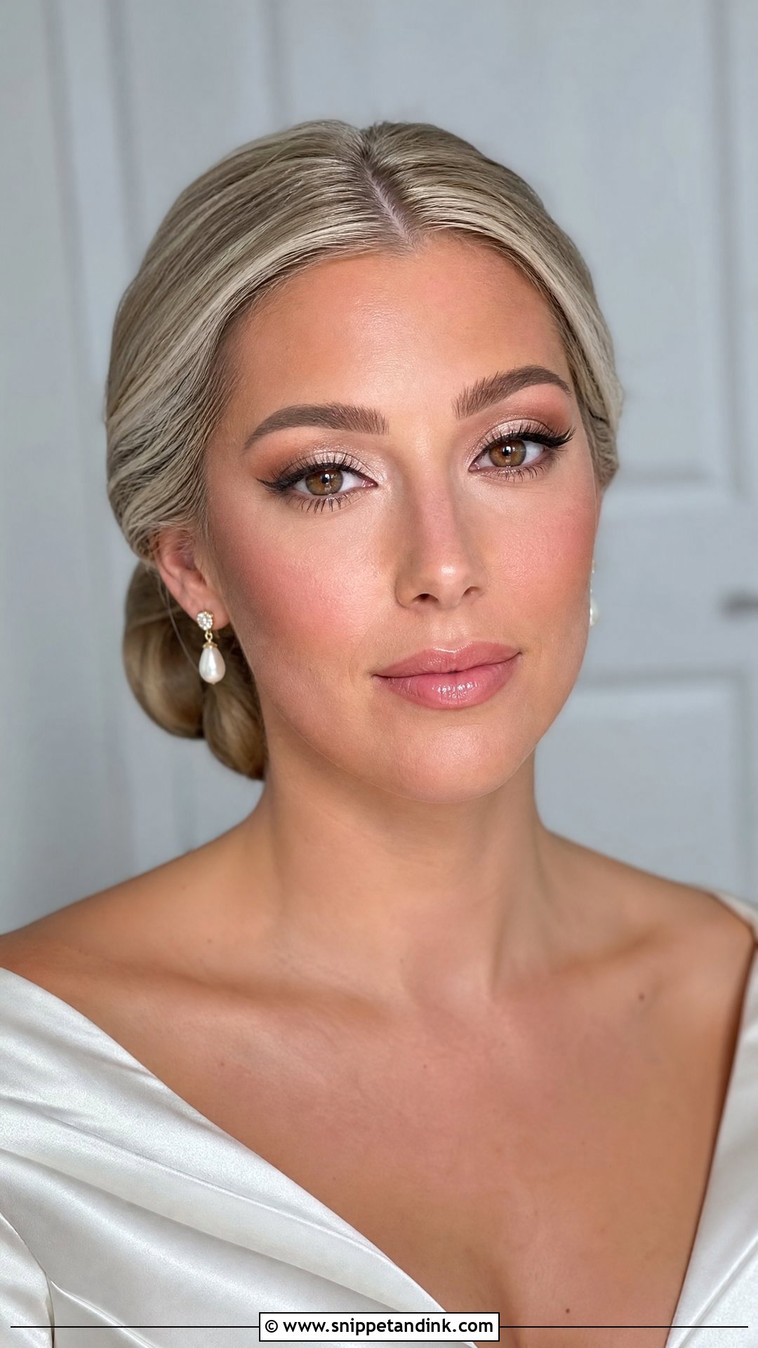 Champagne Wedding Makeup For Brown Eyes - Snippet and Ink - 30 Natural Wedding Makeup for Brown Eyes