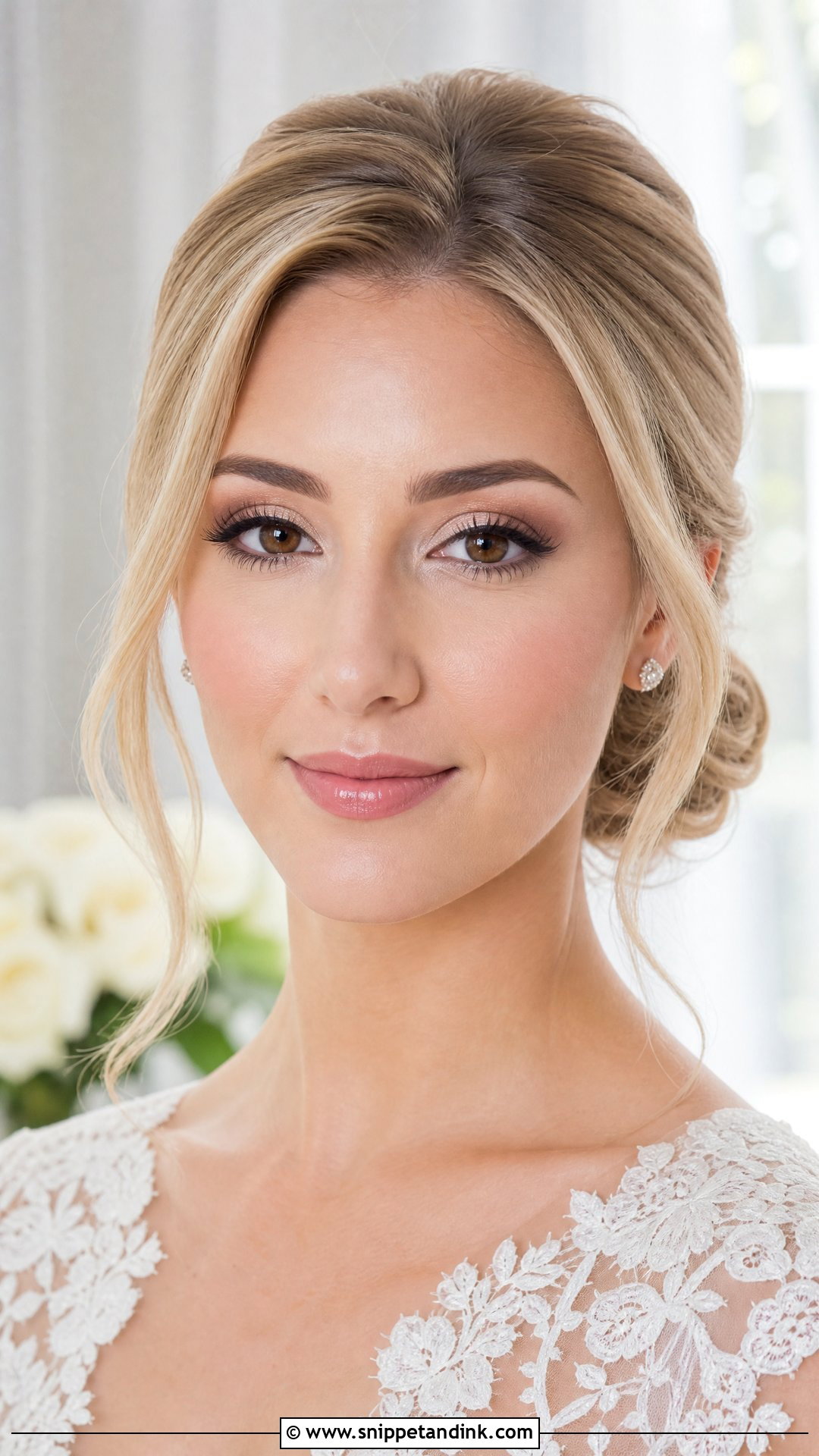Champagne Wedding Makeup For Brown Eyes - Snippet and Ink - 20 Wedding Day Makeup for Bride Brown Eyes