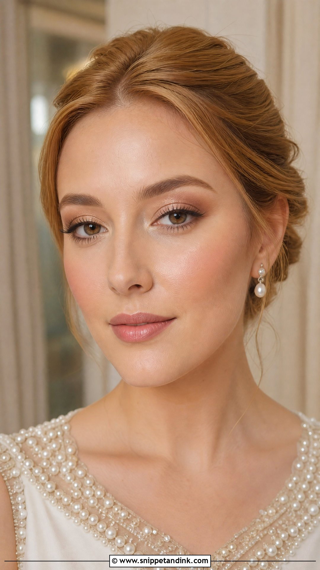 Champagne Wedding Makeup For Brown Eyes - Snippet and Ink - 20 Wedding Make Up Looks Brides Brown Eyes