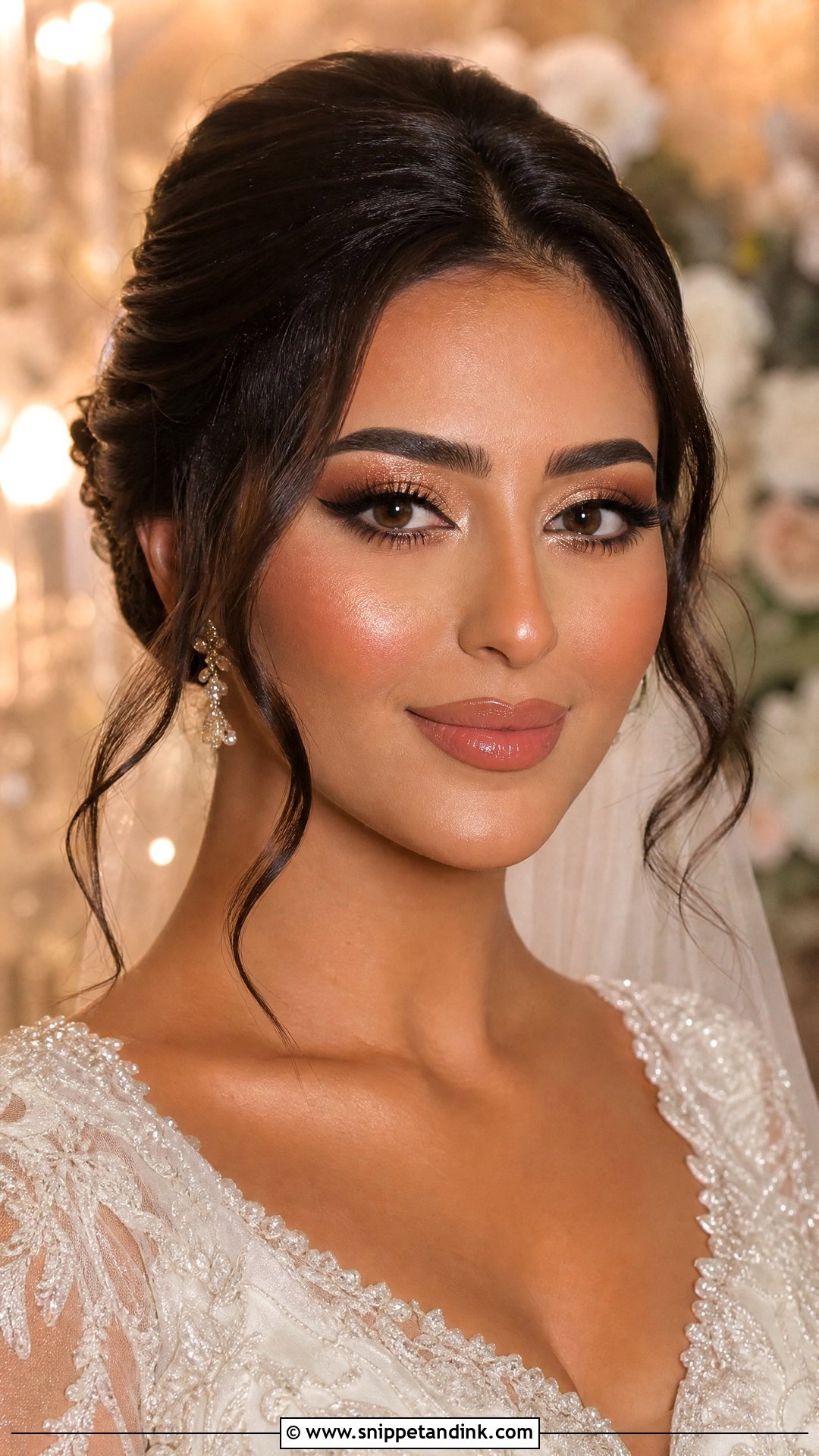 Champagne Wedding Makeup For Brown Skin - Snippet and Ink - 20 Wedding Makeup for Brown Skin Ideas