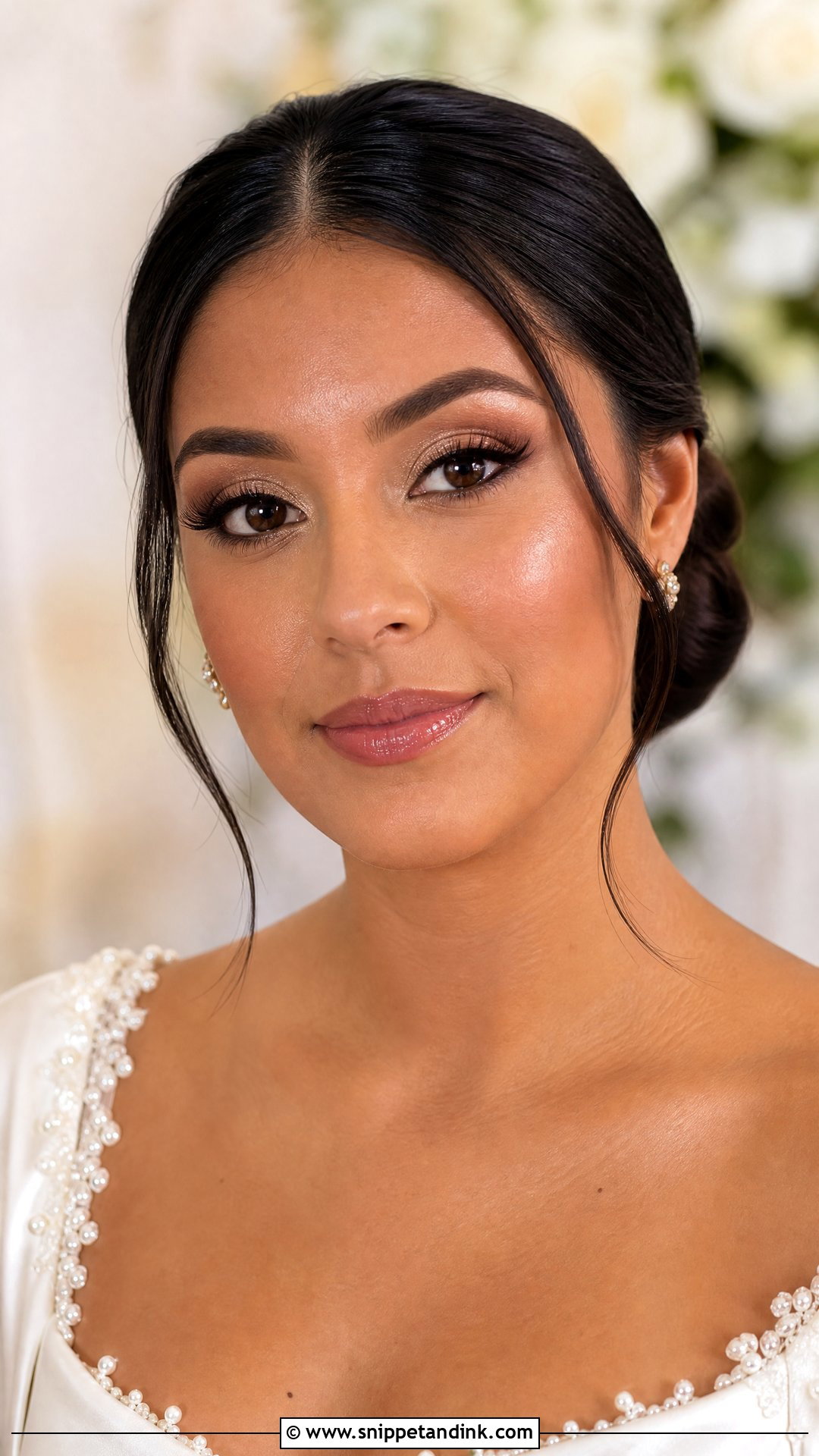 Champagne Wedding Makeup For Brown Skin - Snippet and Ink - 20 Wedding Makeup Brown Skin Ideas