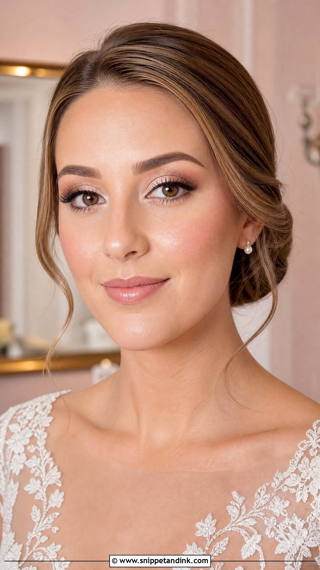 Champagne Wedding Makeup For Dark Brown Eyes - Snippet and Ink - 20 Wedding Makeup for Dark Brown Eyes