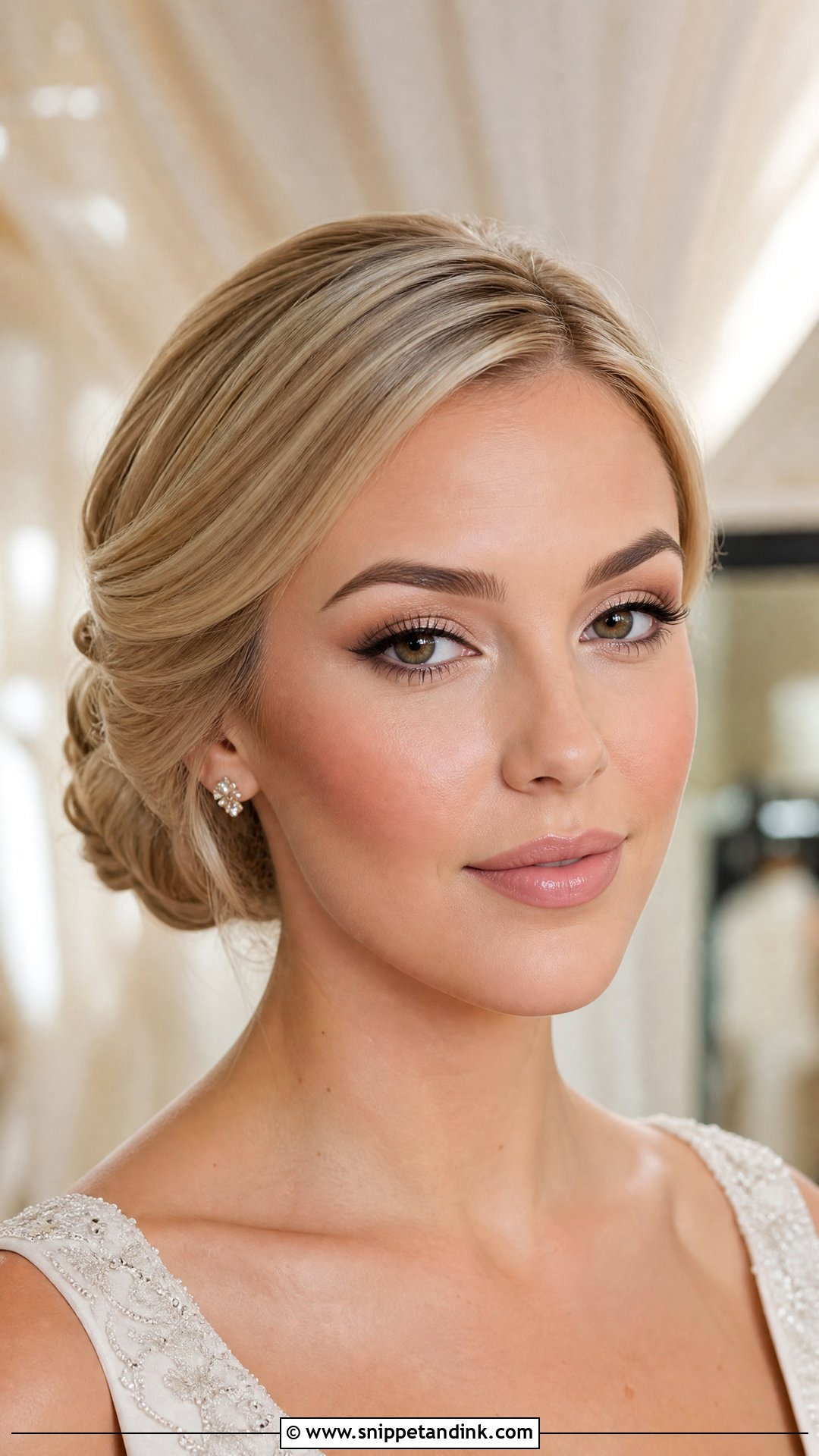 Champagne Wedding Makeup For Green Eyes - Snippet and Ink - 30 Wedding Makeup for Green Eyes