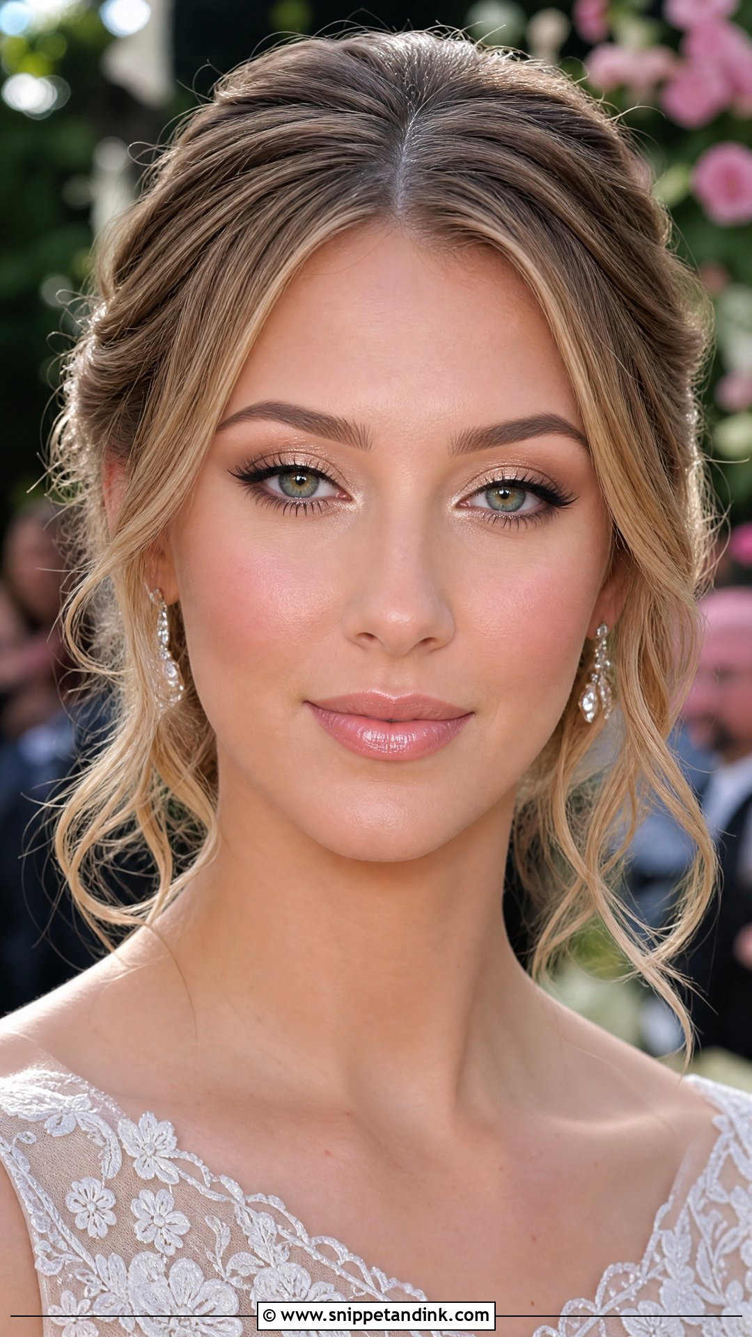Champagne Wedding Makeup For Green Eyes - Snippet and Ink - 20 Glowy Wedding Makeup for Green Eyes