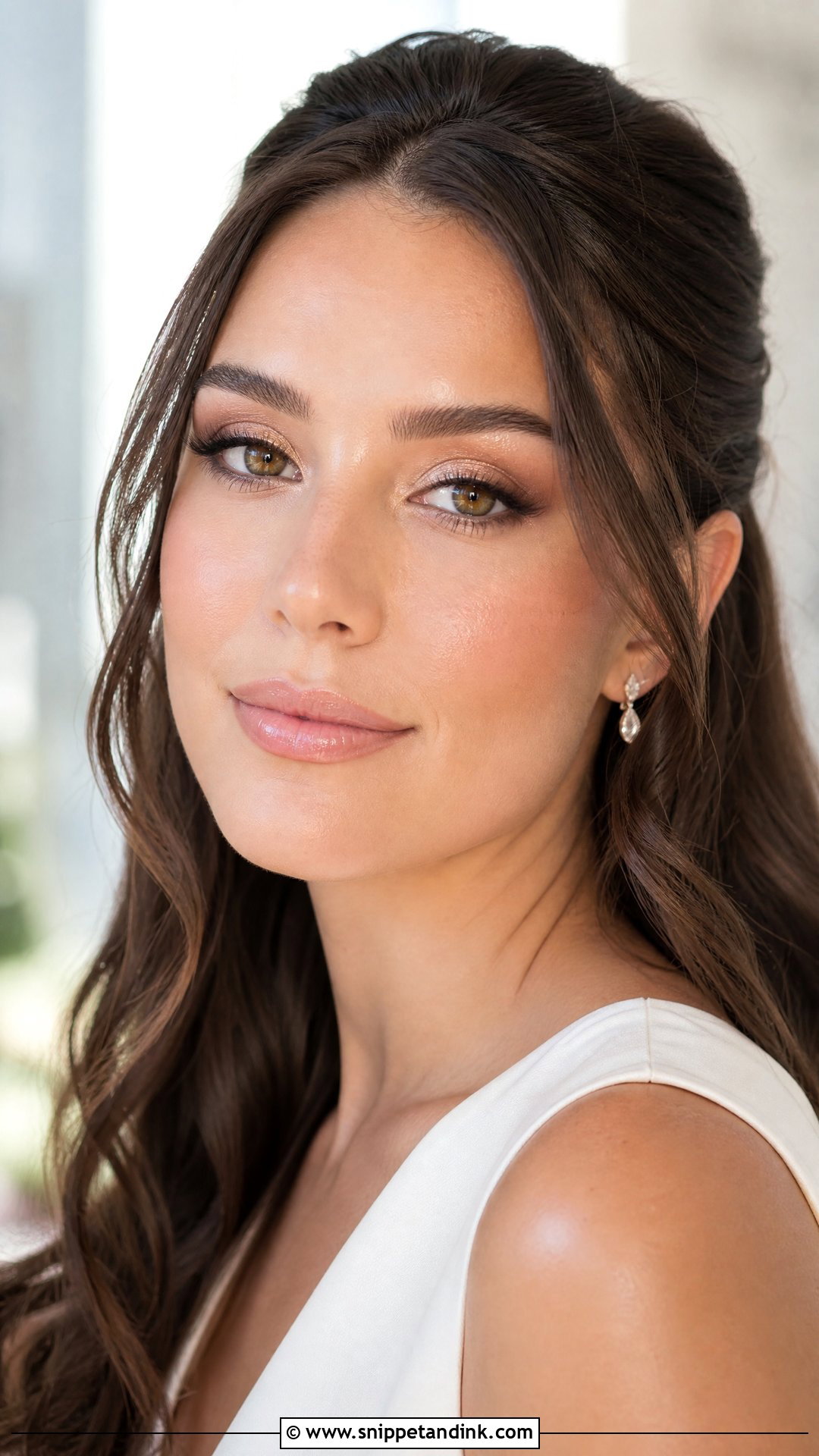 Champagne Wedding Makeup For Hazel Eyes Brunette - Snippet and Ink - 20 Wedding Makeup for Hazel Eyes Brunette