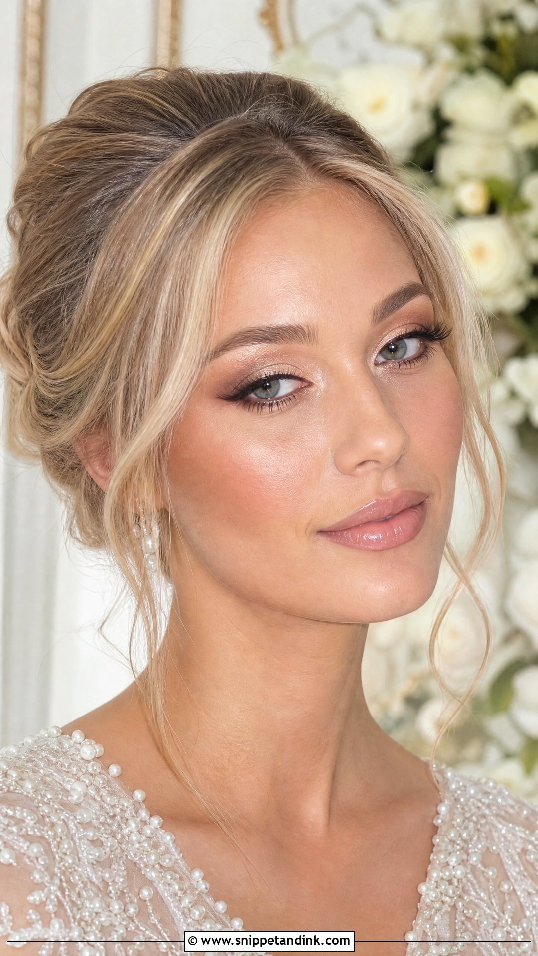 Champagne Wedding Makeup Look - Snippet and Ink - 25 Wedding Makeup Look Ideas