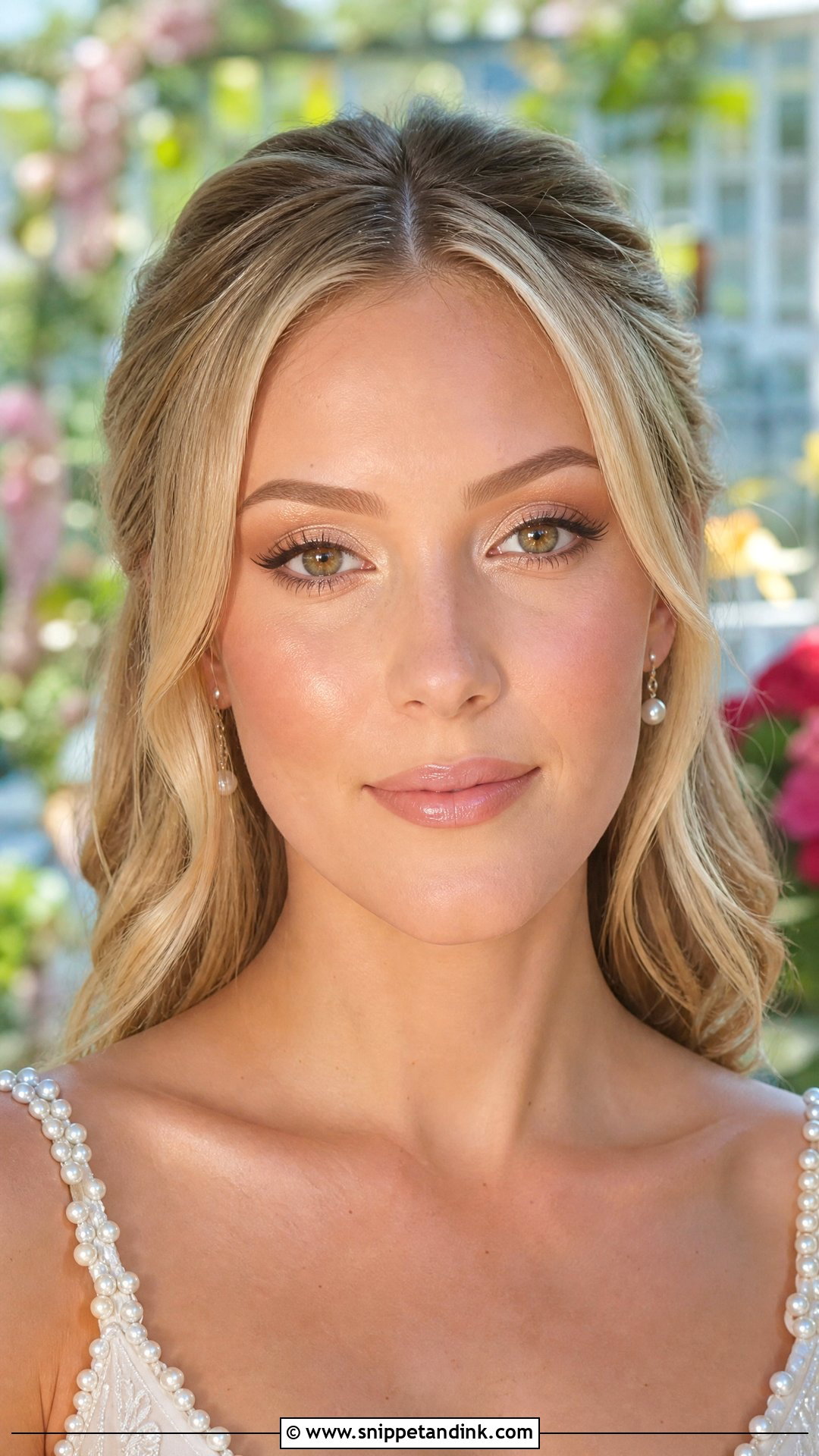 Champagne Wedding Makeup for Blue Eyes - Snippet and Ink - 20 Wedding Makeup for Blue Eyes and Blonde Hair
