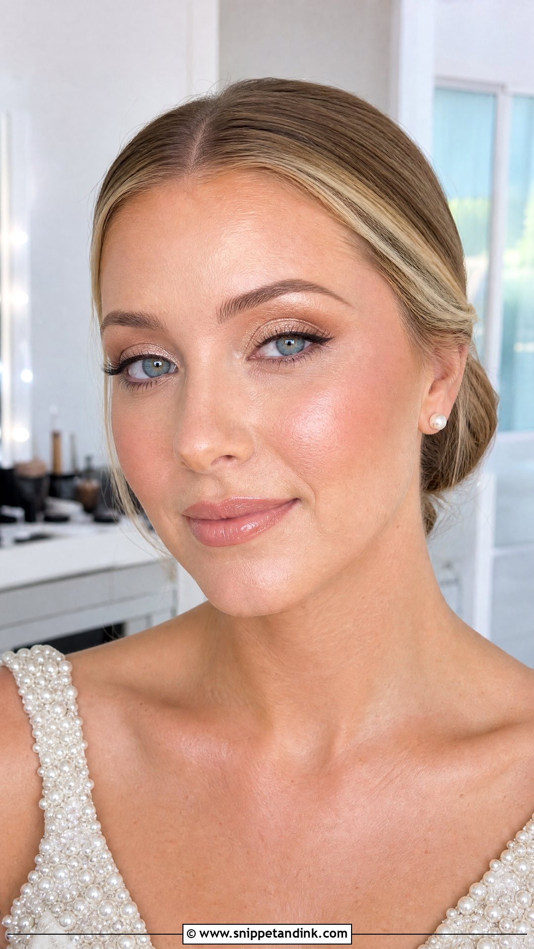 Champagne Wedding Makeup - Snippet and Ink - 20 Beautiful Wedding Makeup Ideas