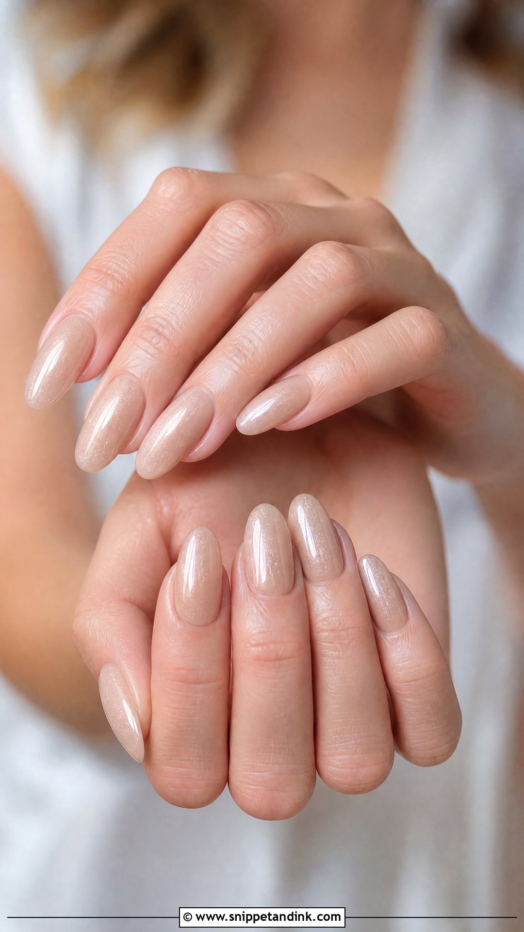 Champagne Wedding Nails - Snippet and Ink - 30 Wedding Day Nails for Bride