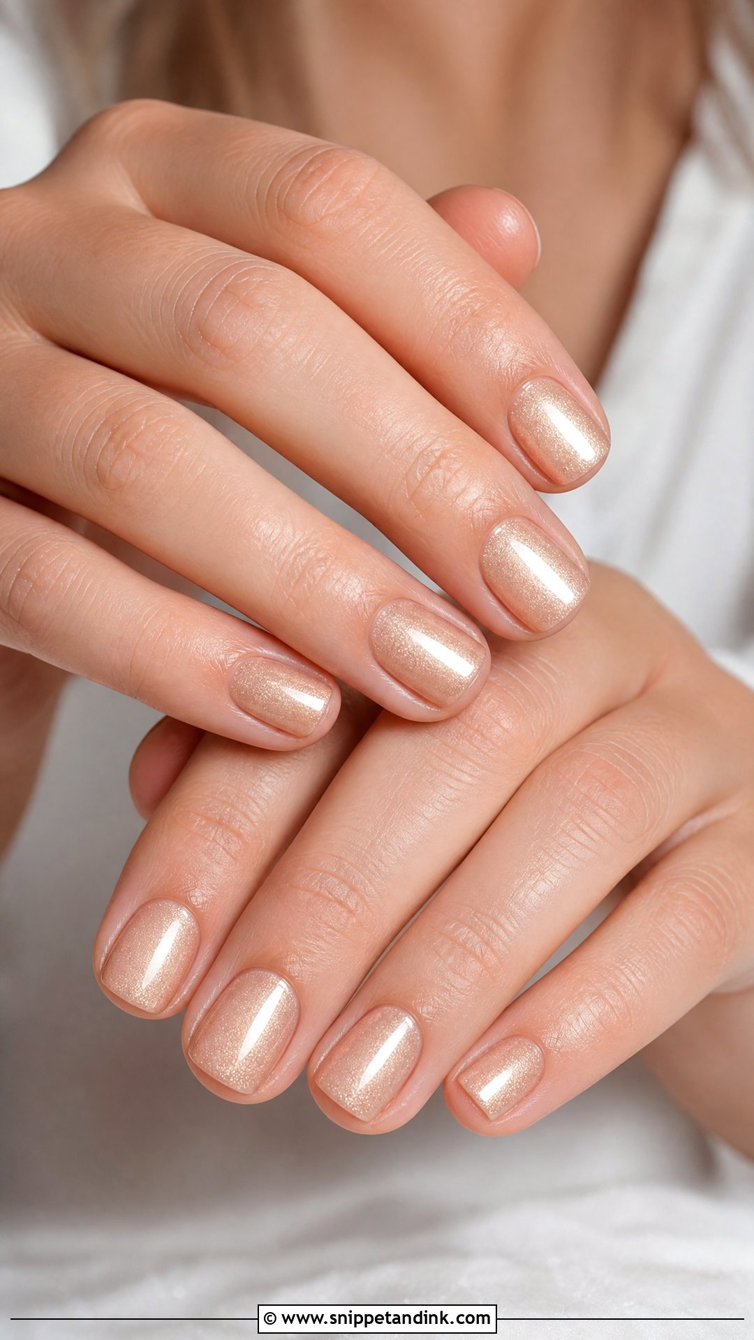 Champagne Wedding Nails - Snippet and Ink - 25 Nails for a Wedding