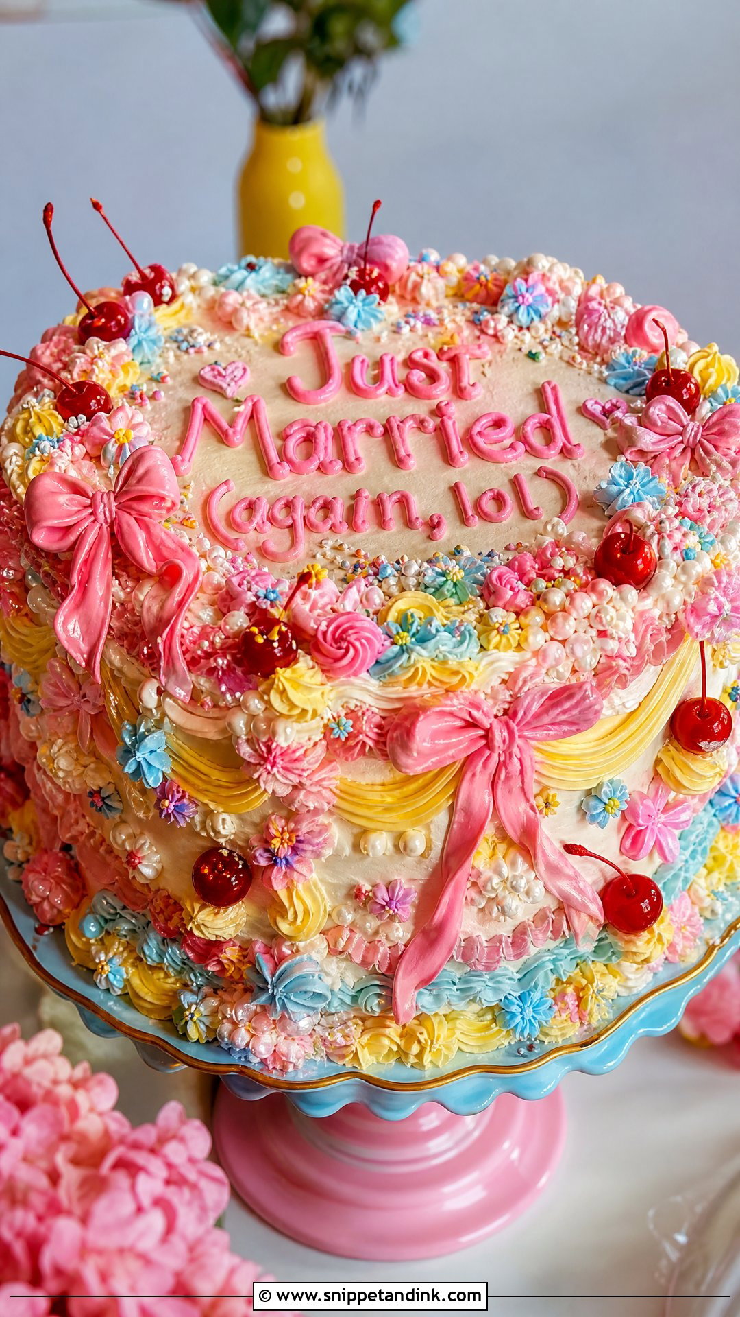 Chaotic Wedding Cake - Snippet and Ink - 35 Ugly Cakes for Wedding