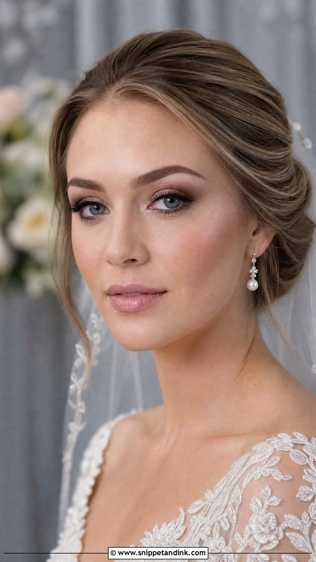 Charcoal Liner Wedding Makeup - Snippet and Ink - 20 Cool Toned Wedding Makeup Ideas